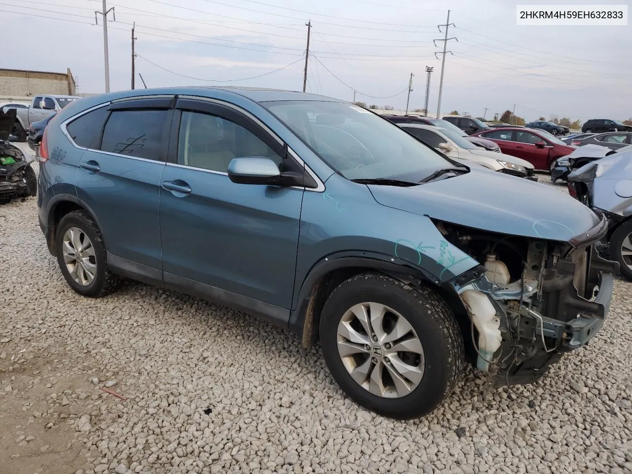 2HKRM4H59EH632833 2014 Honda Cr-V Ex