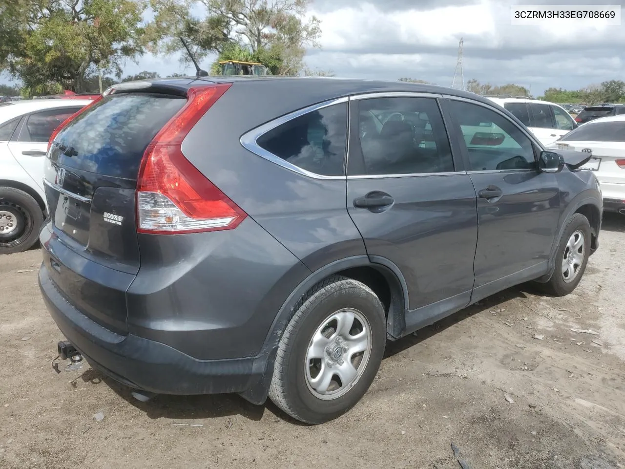 2014 Honda Cr-V Lx VIN: 3CZRM3H33EG708669 Lot: 78132574