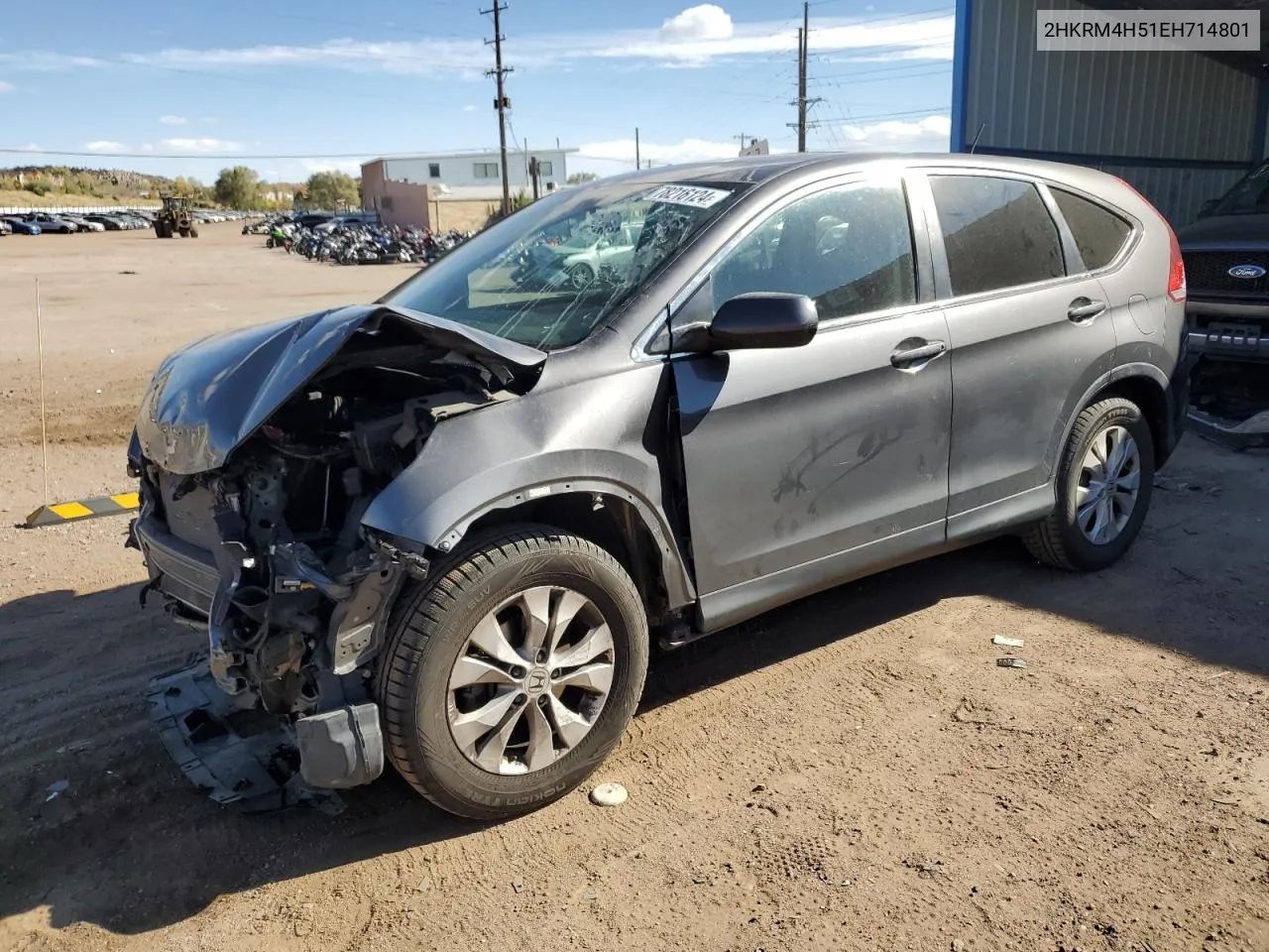 2014 Honda Cr-V Ex VIN: 2HKRM4H51EH714801 Lot: 78216124