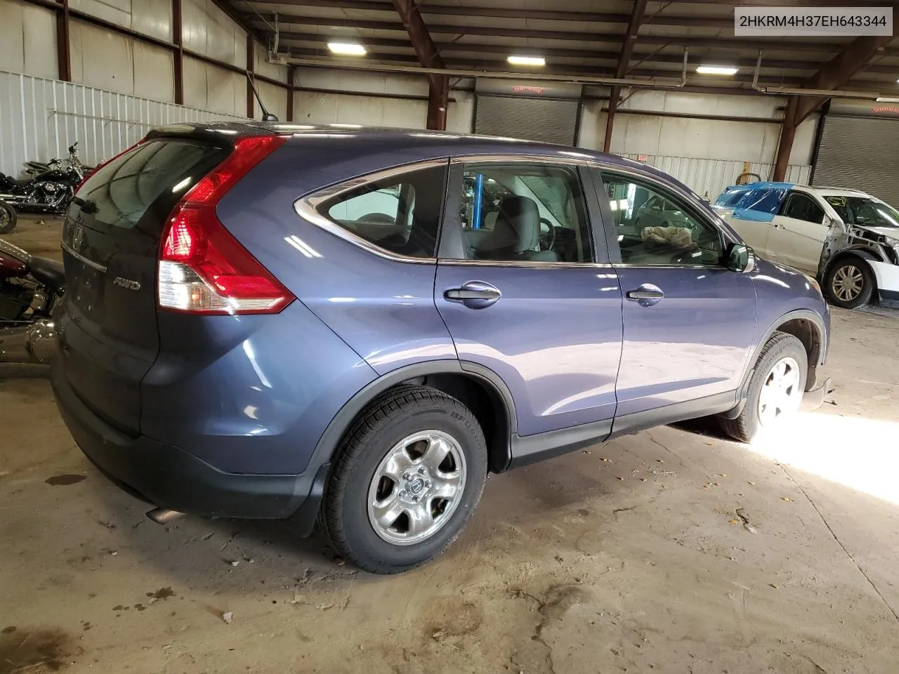 2014 Honda Cr-V Lx VIN: 2HKRM4H37EH643344 Lot: 78236984