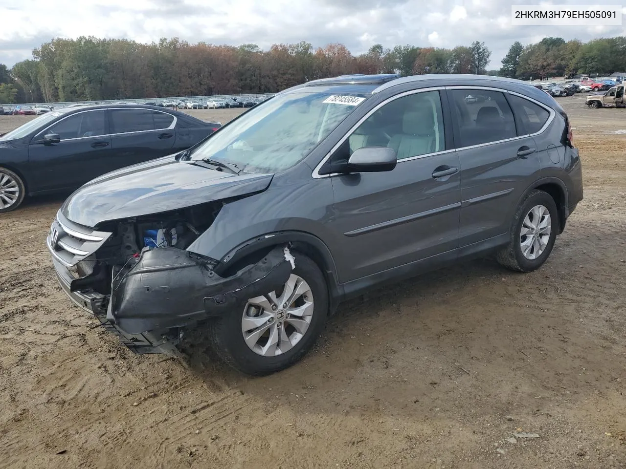 2014 Honda Cr-V Exl VIN: 2HKRM3H79EH505091 Lot: 78245584