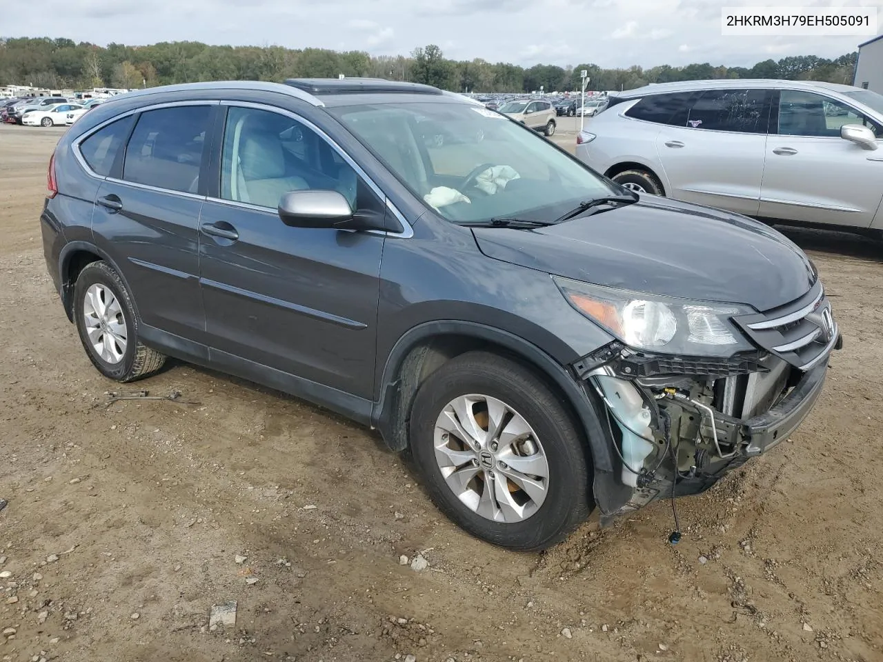 2014 Honda Cr-V Exl VIN: 2HKRM3H79EH505091 Lot: 78245584