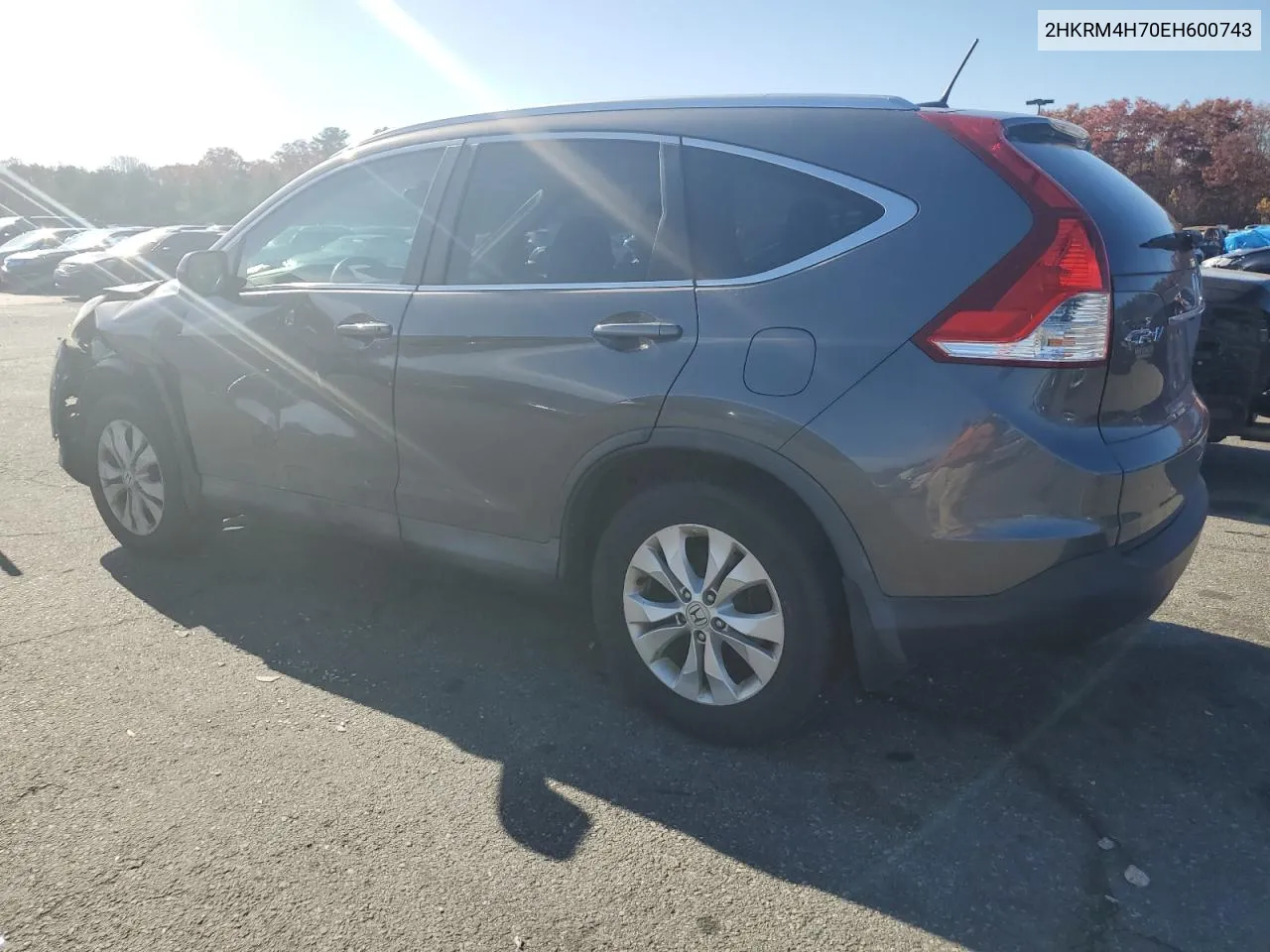 2014 Honda Cr-V Exl VIN: 2HKRM4H70EH600743 Lot: 78258204