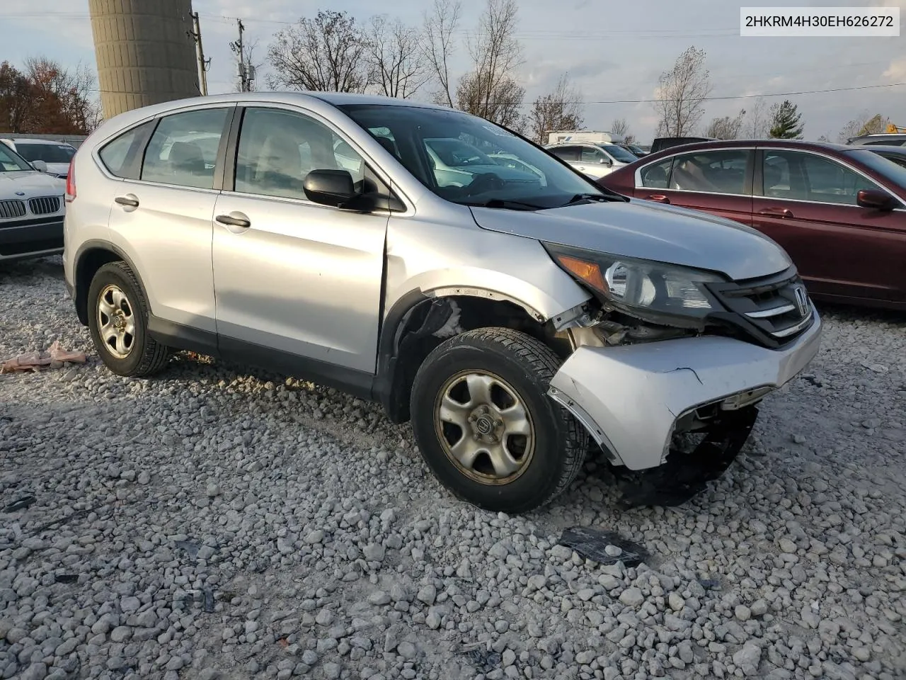 2014 Honda Cr-V Lx VIN: 2HKRM4H30EH626272 Lot: 78306404