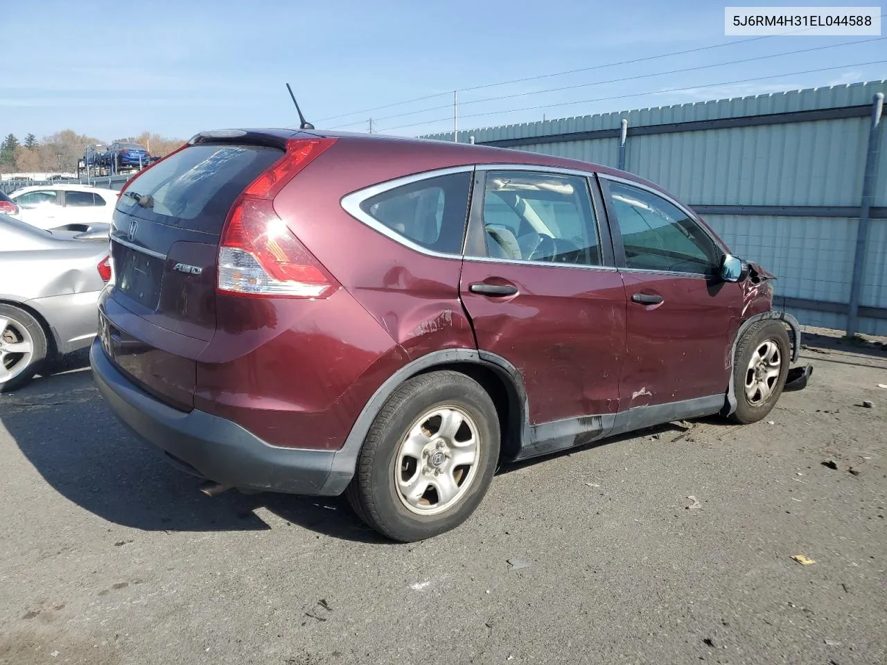 2014 Honda Cr-V Lx VIN: 5J6RM4H31EL044588 Lot: 78321864