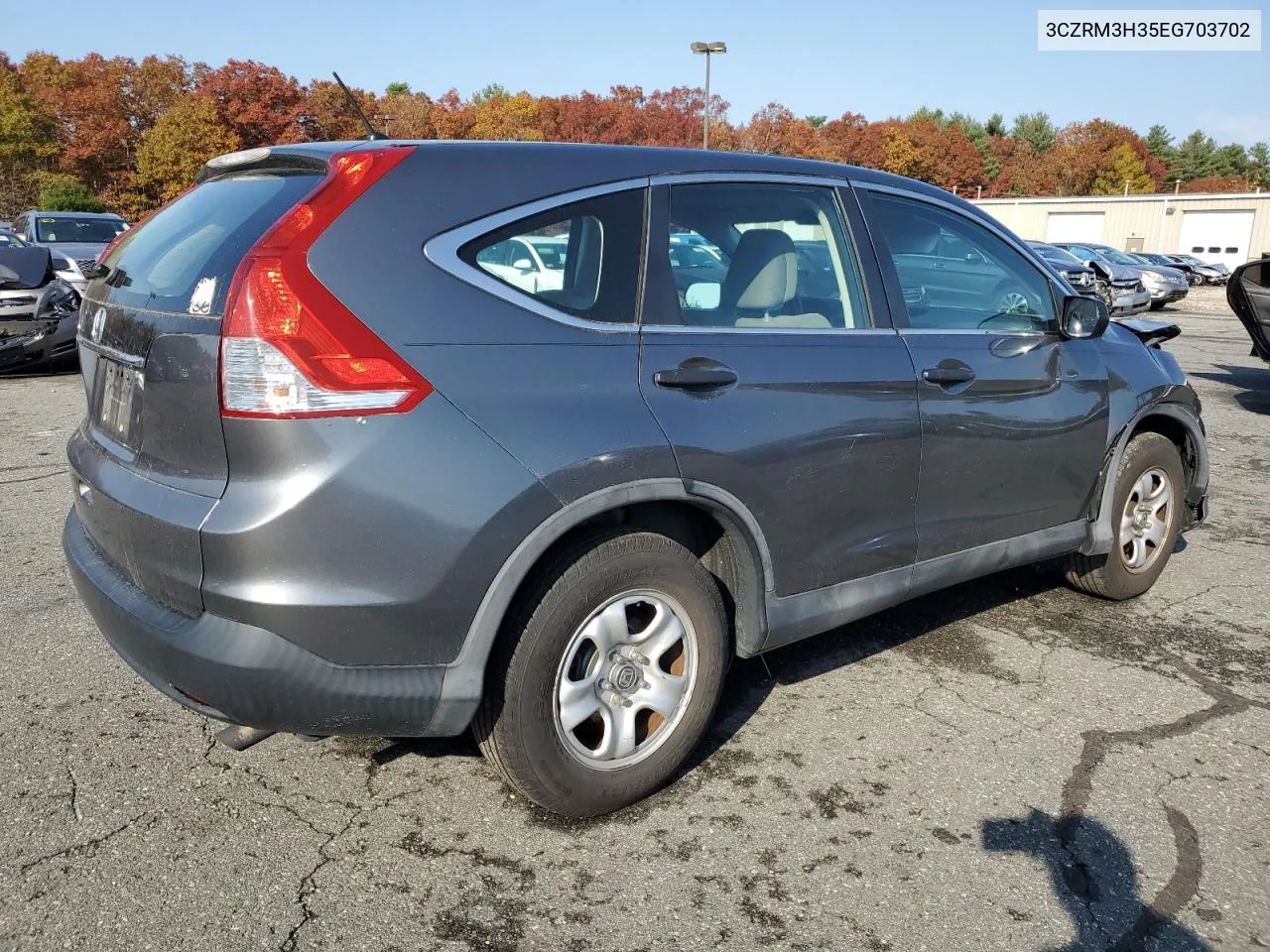 2014 Honda Cr-V Lx VIN: 3CZRM3H35EG703702 Lot: 78358184