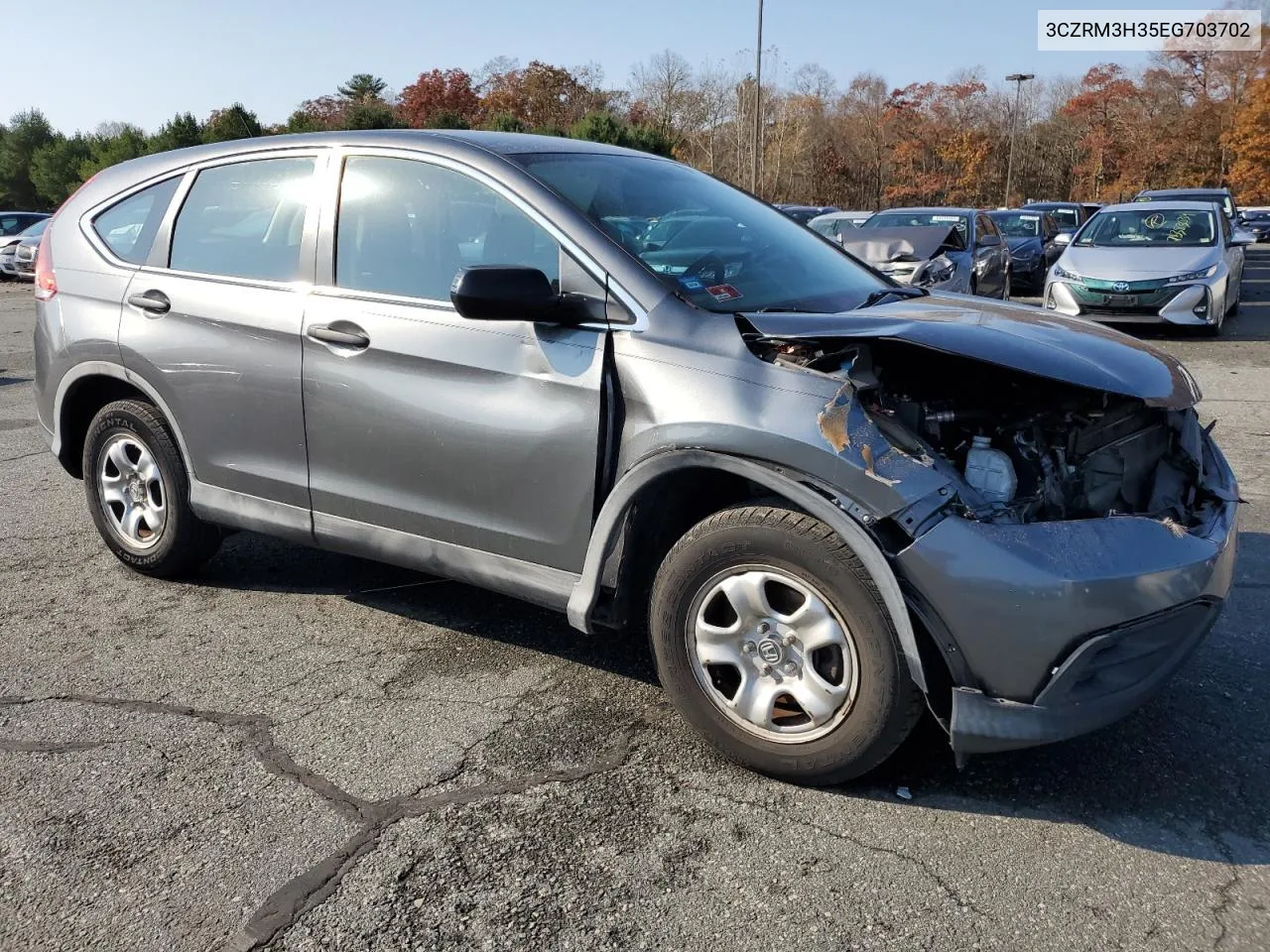 2014 Honda Cr-V Lx VIN: 3CZRM3H35EG703702 Lot: 78358184