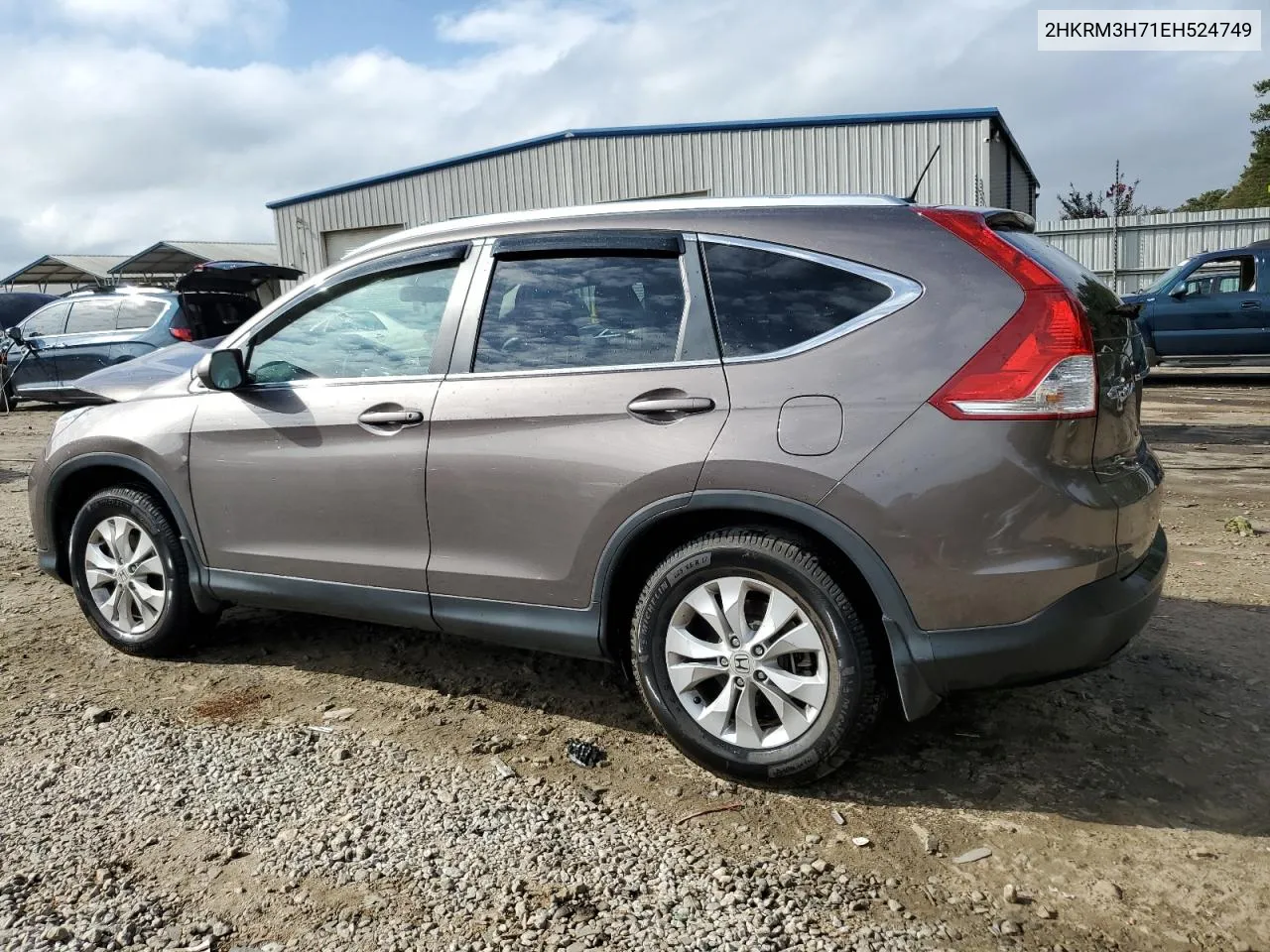 2014 Honda Cr-V Exl VIN: 2HKRM3H71EH524749 Lot: 78378214