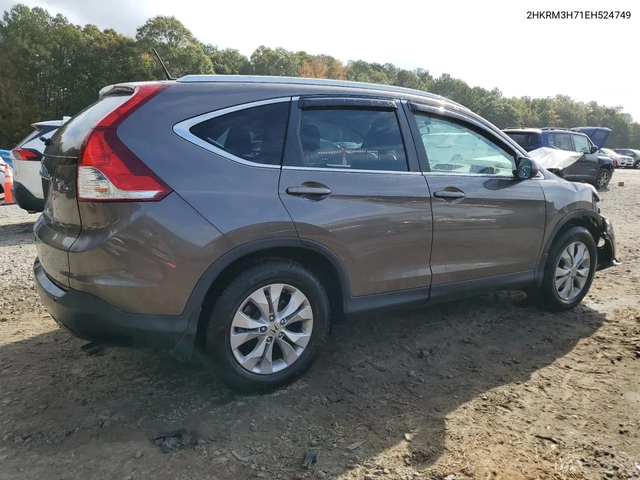 2014 Honda Cr-V Exl VIN: 2HKRM3H71EH524749 Lot: 78378214