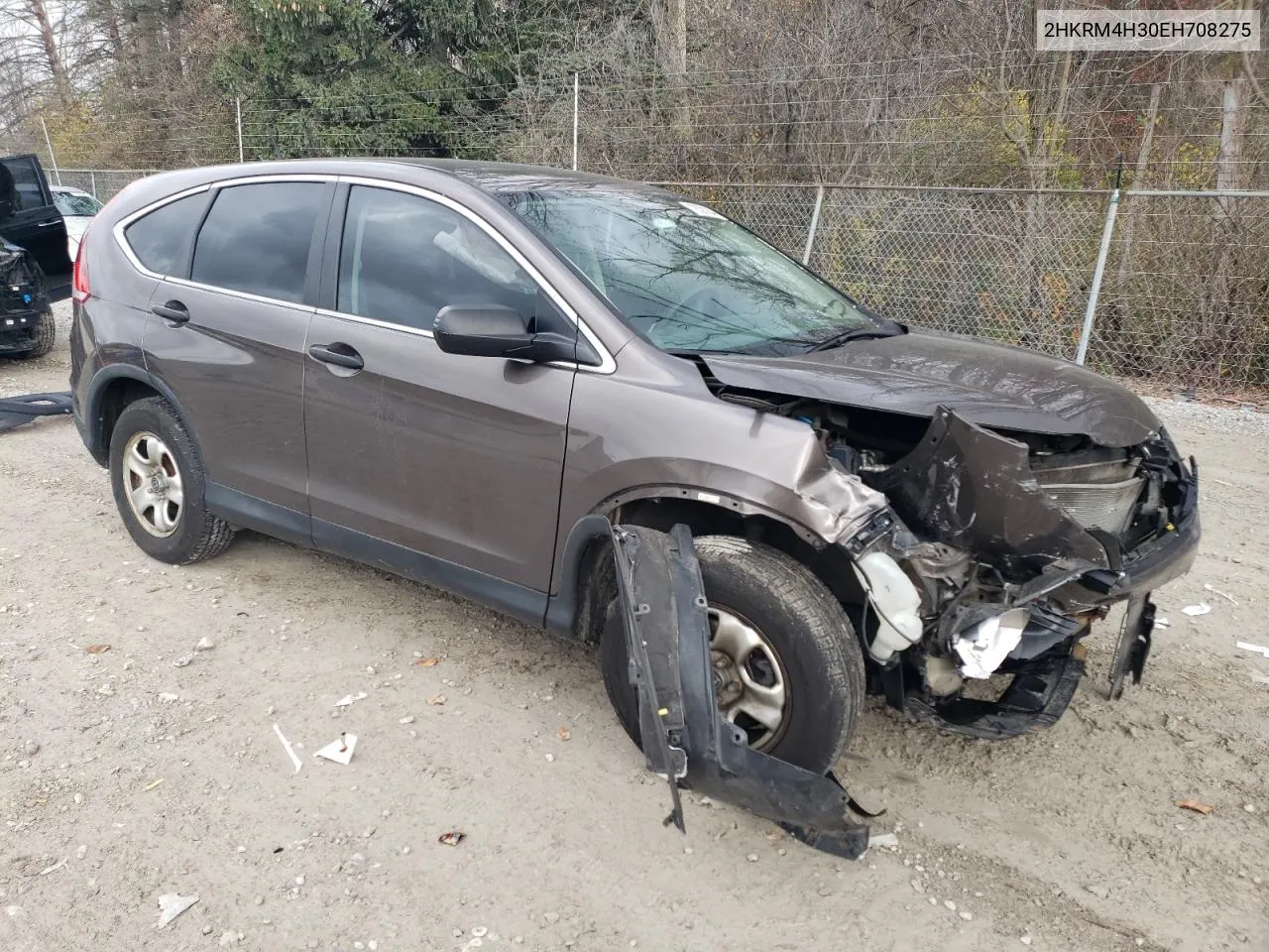 2014 Honda Cr-V Lx VIN: 2HKRM4H30EH708275 Lot: 78391044