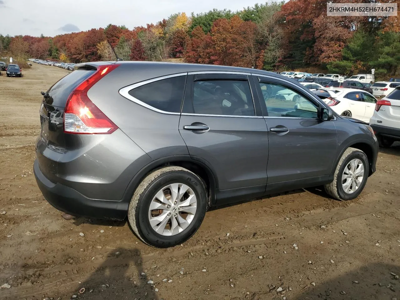 2014 Honda Cr-V Ex VIN: 2HKRM4H52EH674471 Lot: 78396334