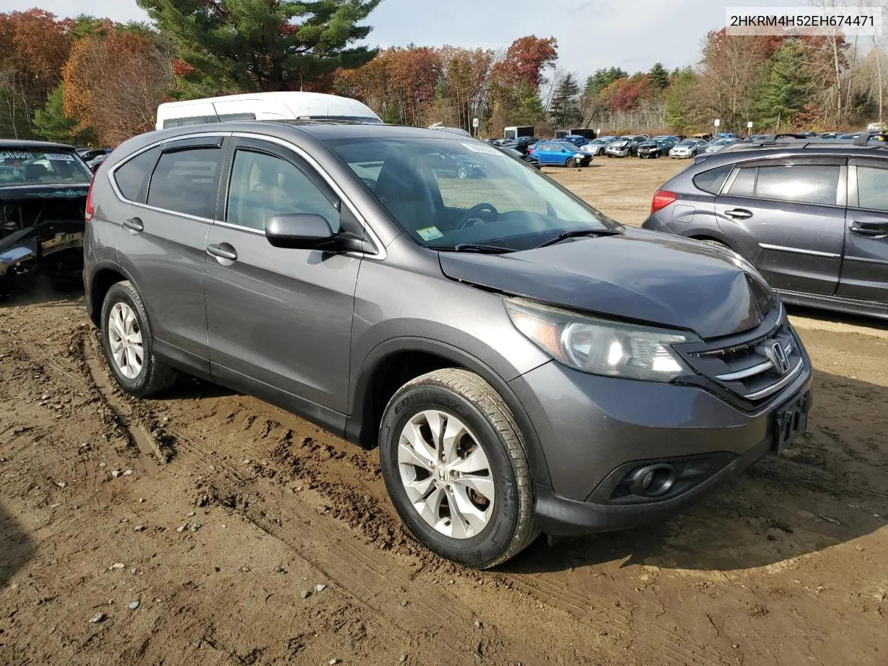 2014 Honda Cr-V Ex VIN: 2HKRM4H52EH674471 Lot: 78396334