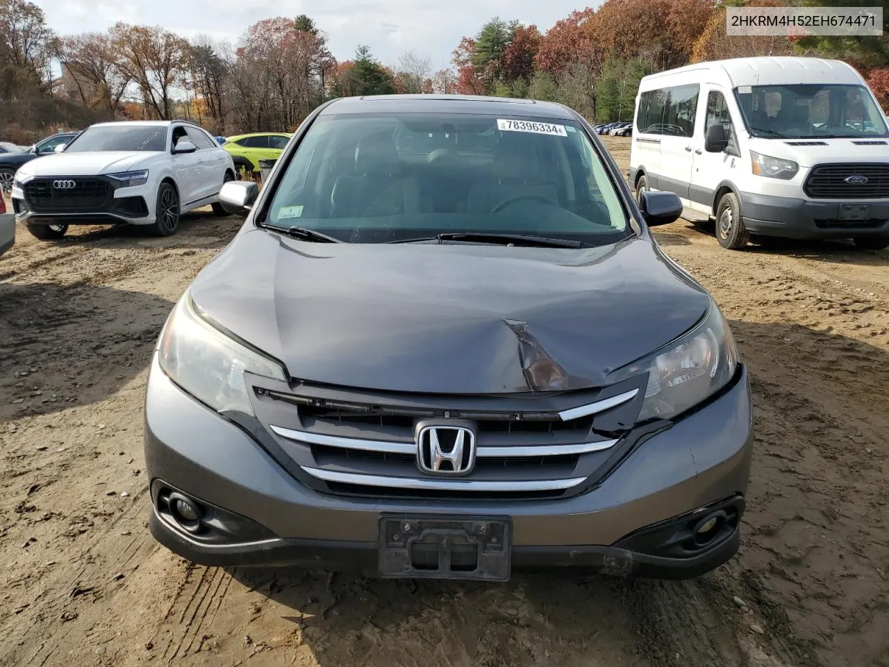 2014 Honda Cr-V Ex VIN: 2HKRM4H52EH674471 Lot: 78396334