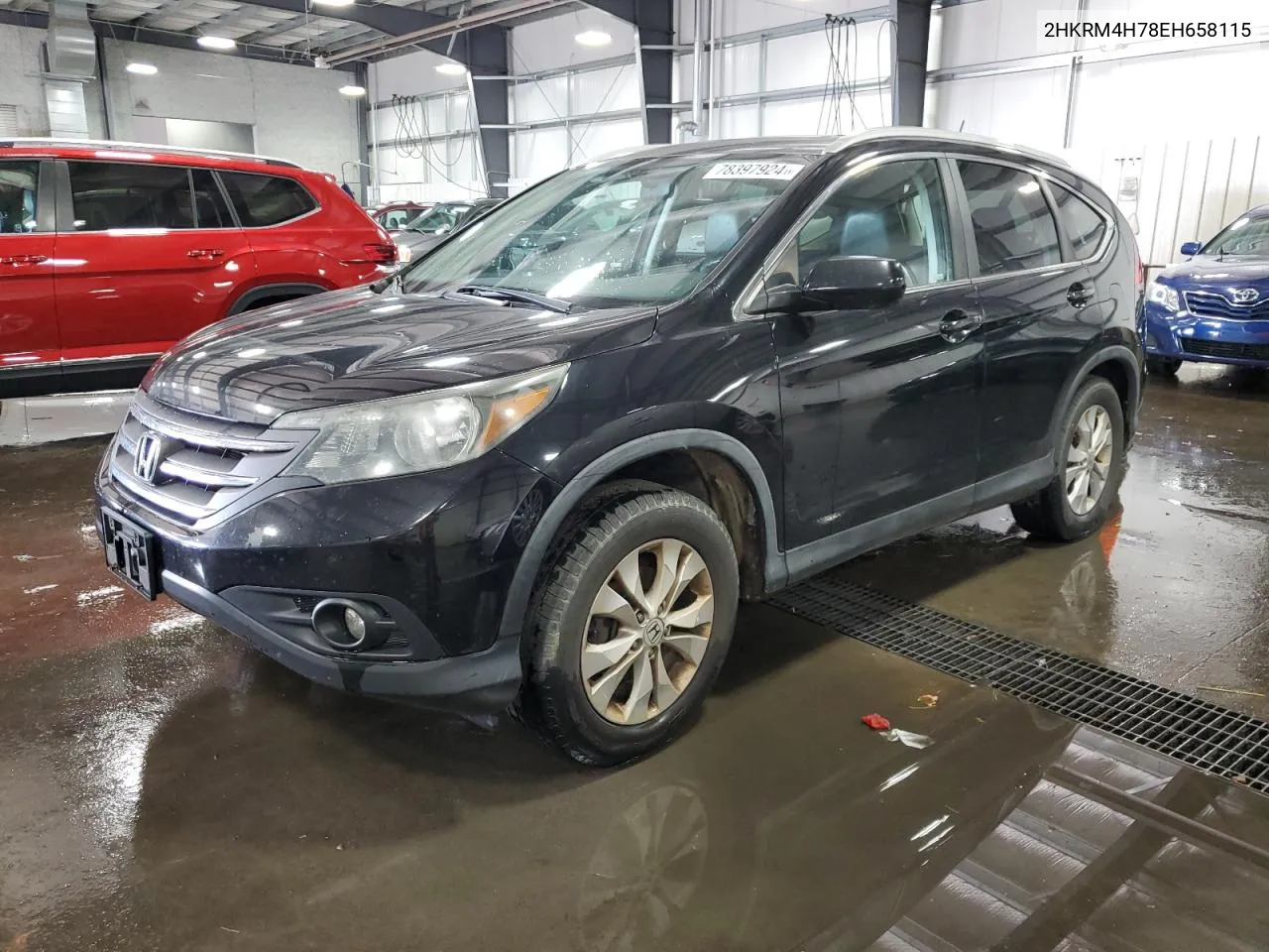 2014 Honda Cr-V Exl VIN: 2HKRM4H78EH658115 Lot: 78397924