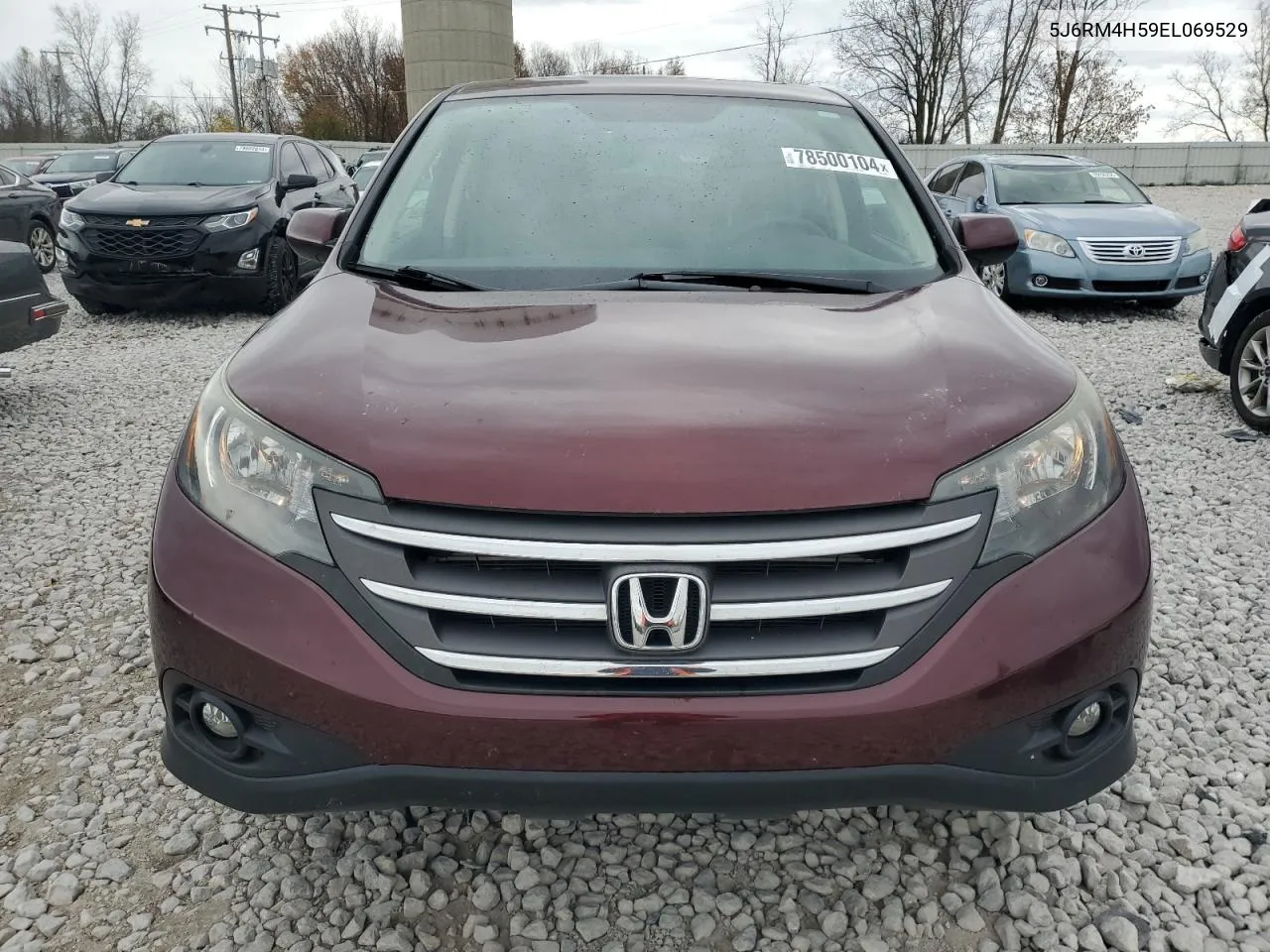 2014 Honda Cr-V Ex VIN: 5J6RM4H59EL069529 Lot: 78500104