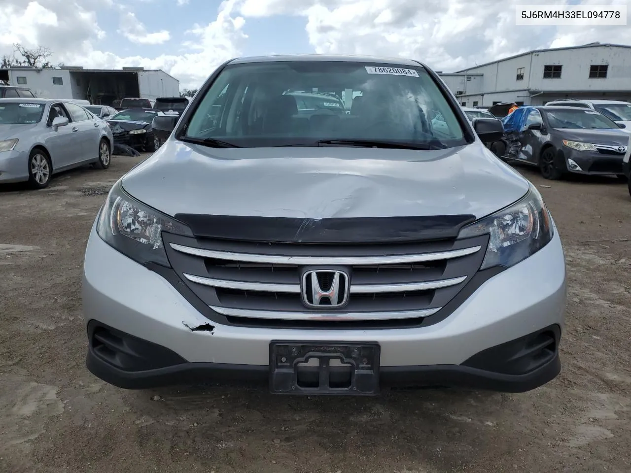 2014 Honda Cr-V Lx VIN: 5J6RM4H33EL094778 Lot: 78620084