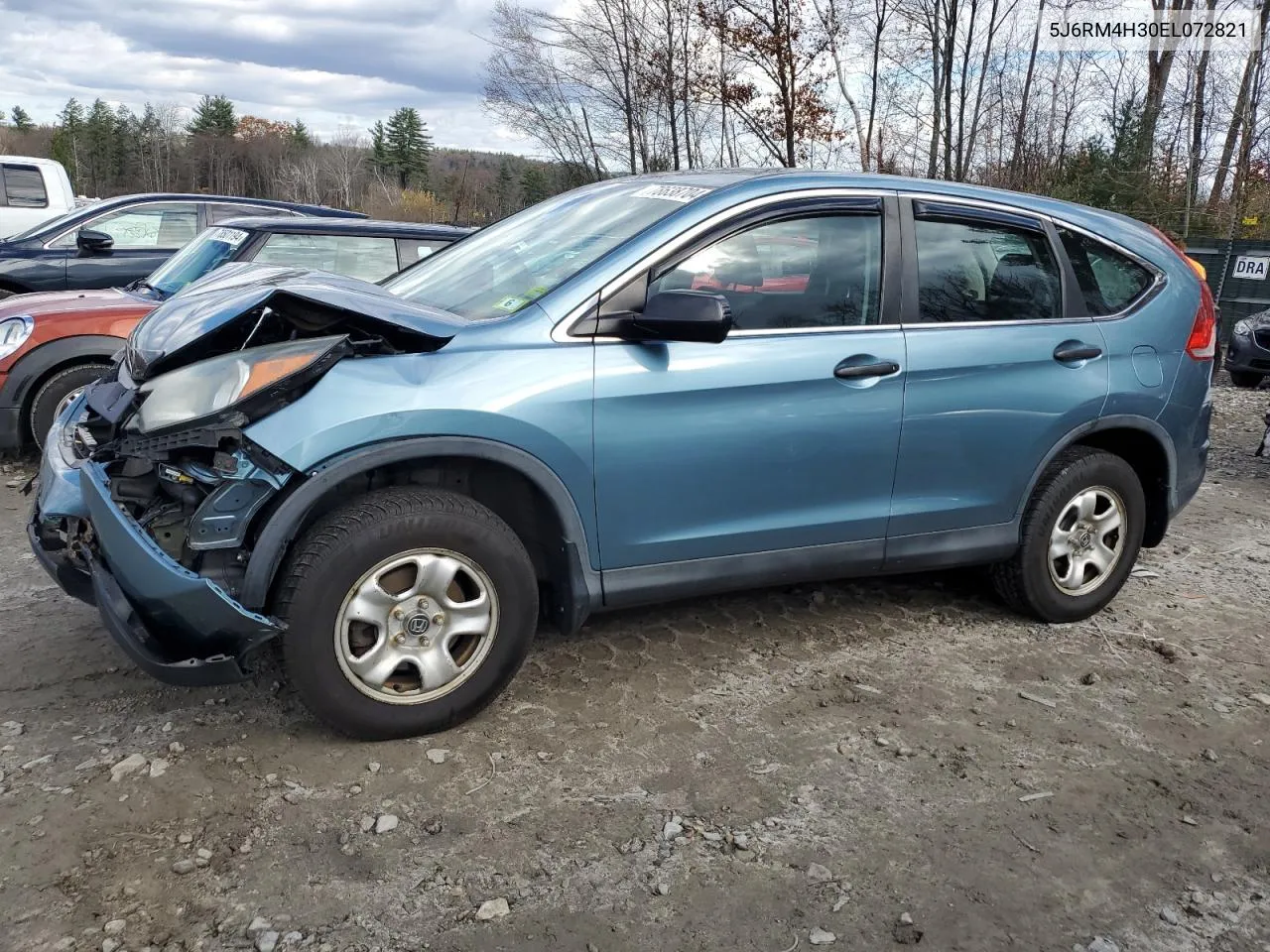 2014 Honda Cr-V Lx VIN: 5J6RM4H30EL072821 Lot: 78638704