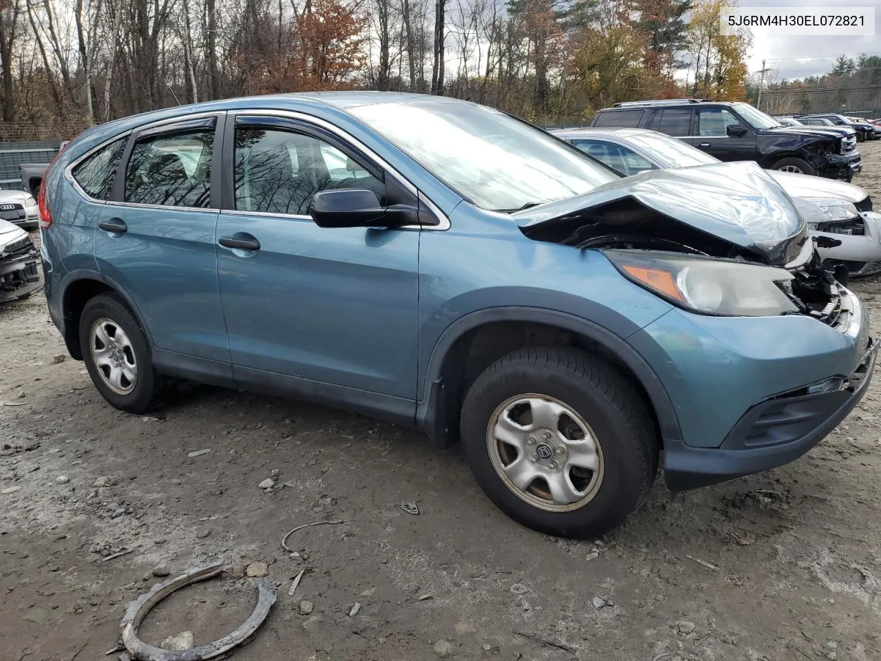 2014 Honda Cr-V Lx VIN: 5J6RM4H30EL072821 Lot: 78638704