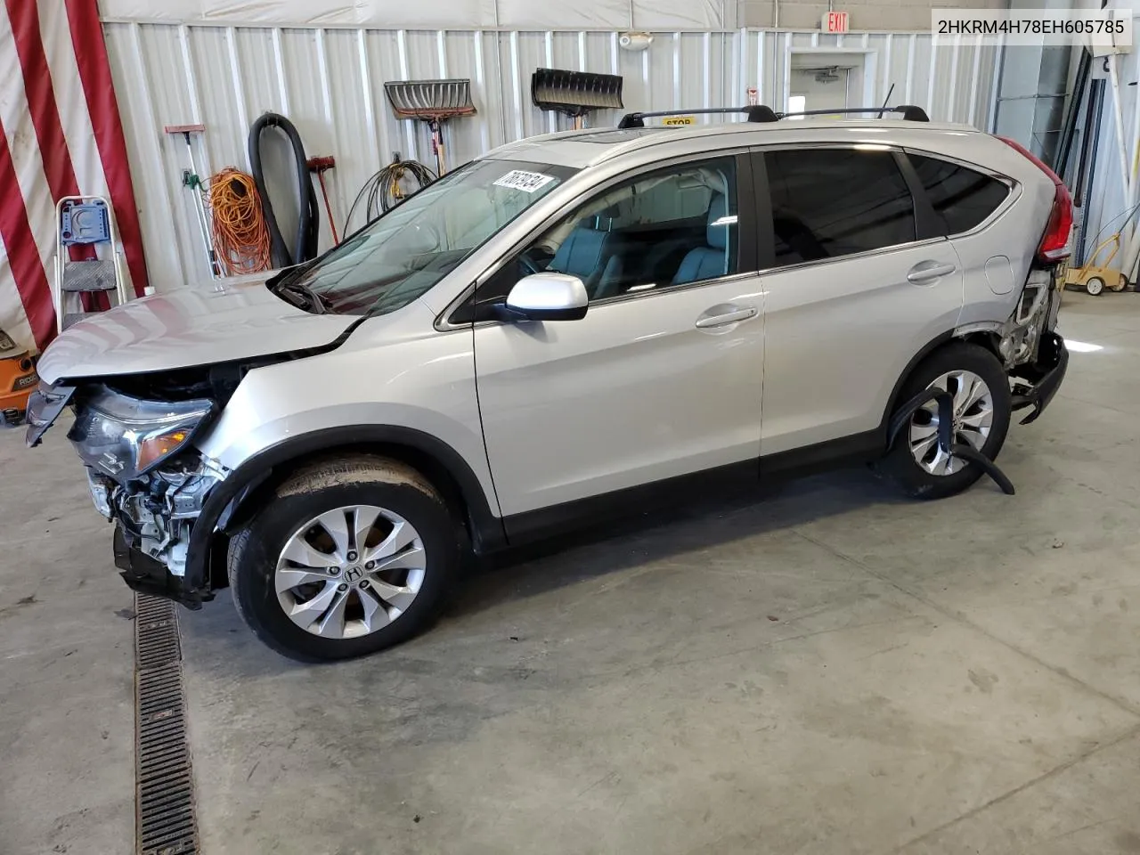 2014 Honda Cr-V Exl VIN: 2HKRM4H78EH605785 Lot: 78679134