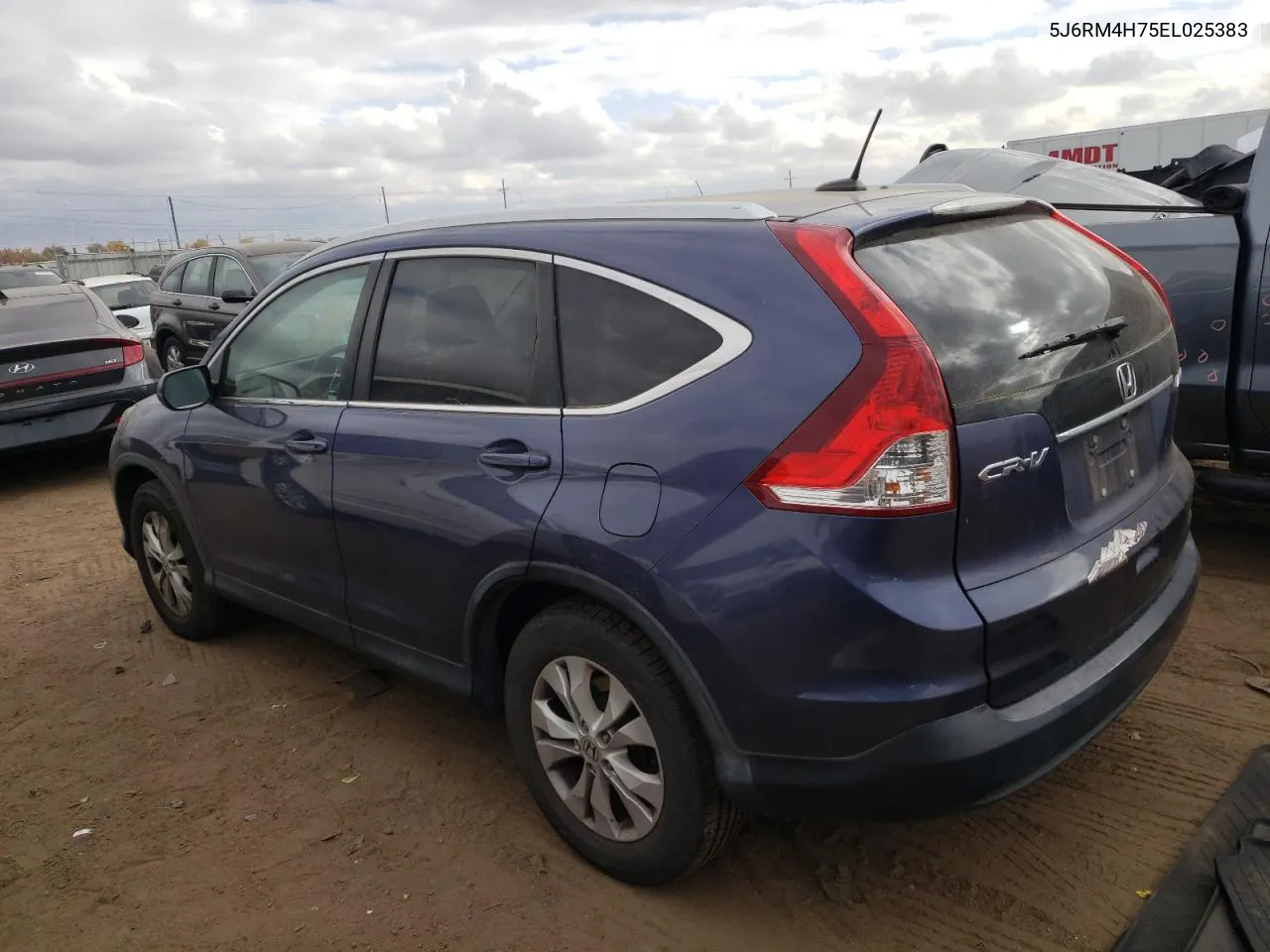 2014 Honda Cr-V Exl VIN: 5J6RM4H75EL025383 Lot: 78684684