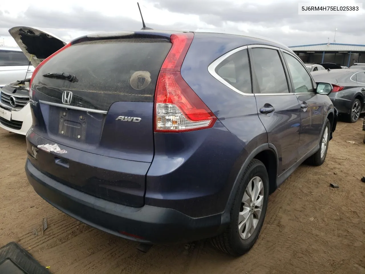 2014 Honda Cr-V Exl VIN: 5J6RM4H75EL025383 Lot: 78684684