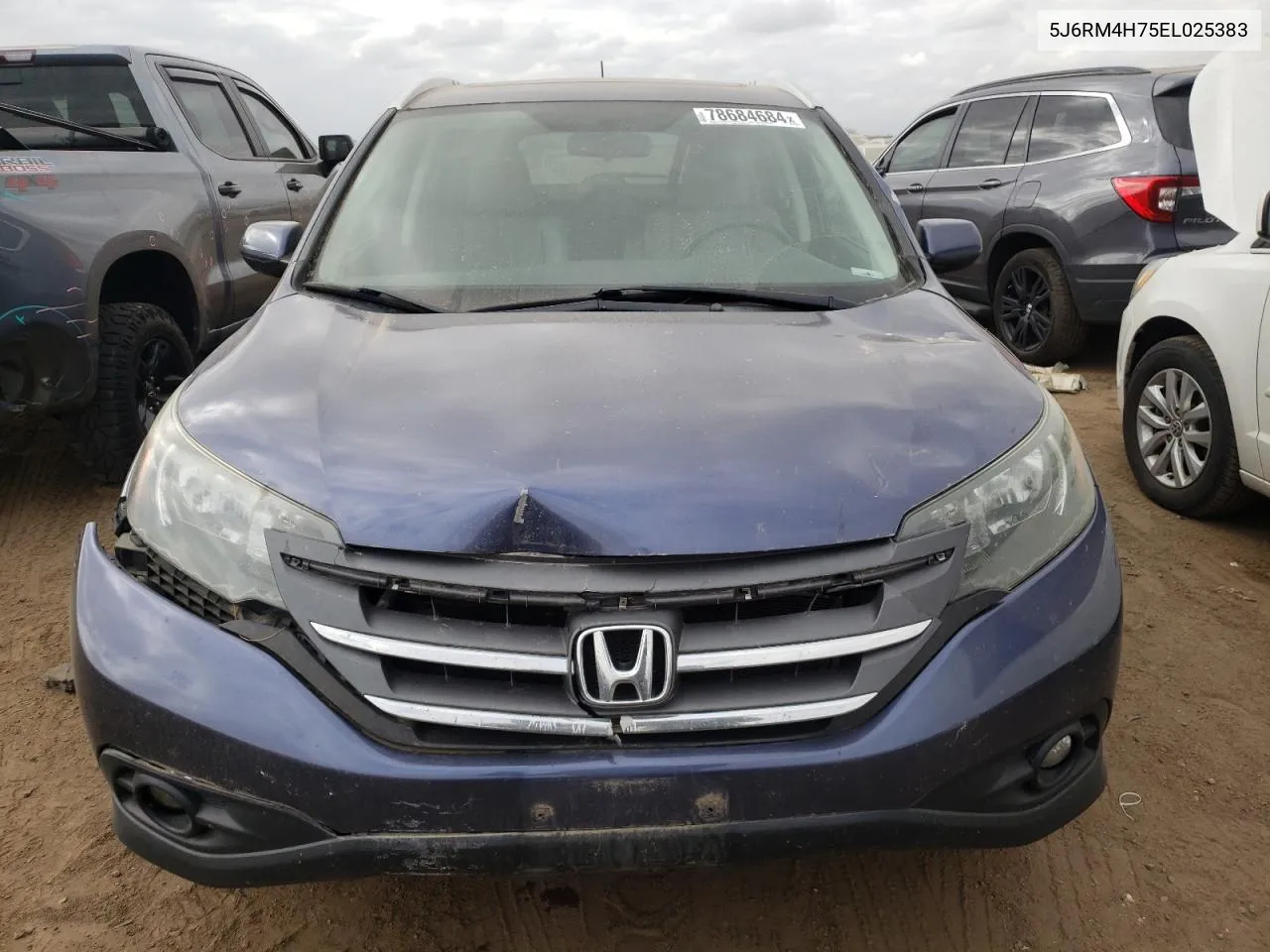 2014 Honda Cr-V Exl VIN: 5J6RM4H75EL025383 Lot: 78684684