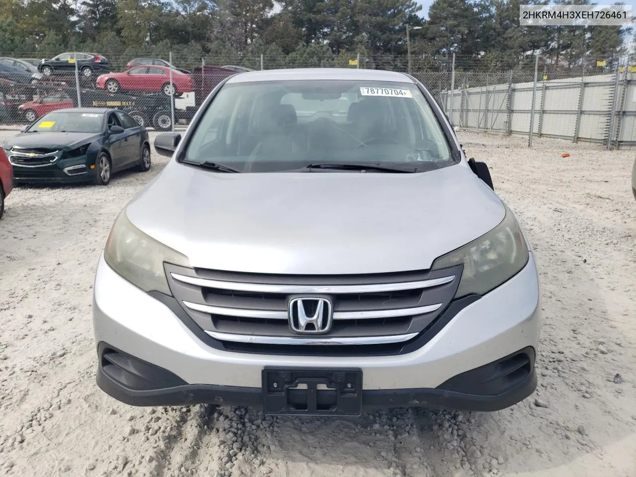 2014 Honda Cr-V Lx VIN: 2HKRM4H3XEH726461 Lot: 78770704