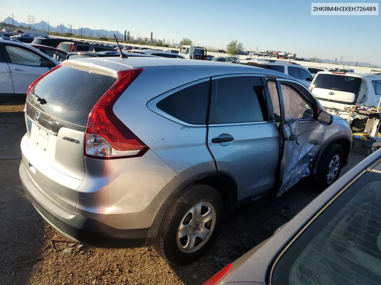 2014 Honda Cr-V Lx VIN: 2HKRM4H3XEH726489 Lot: 78904324