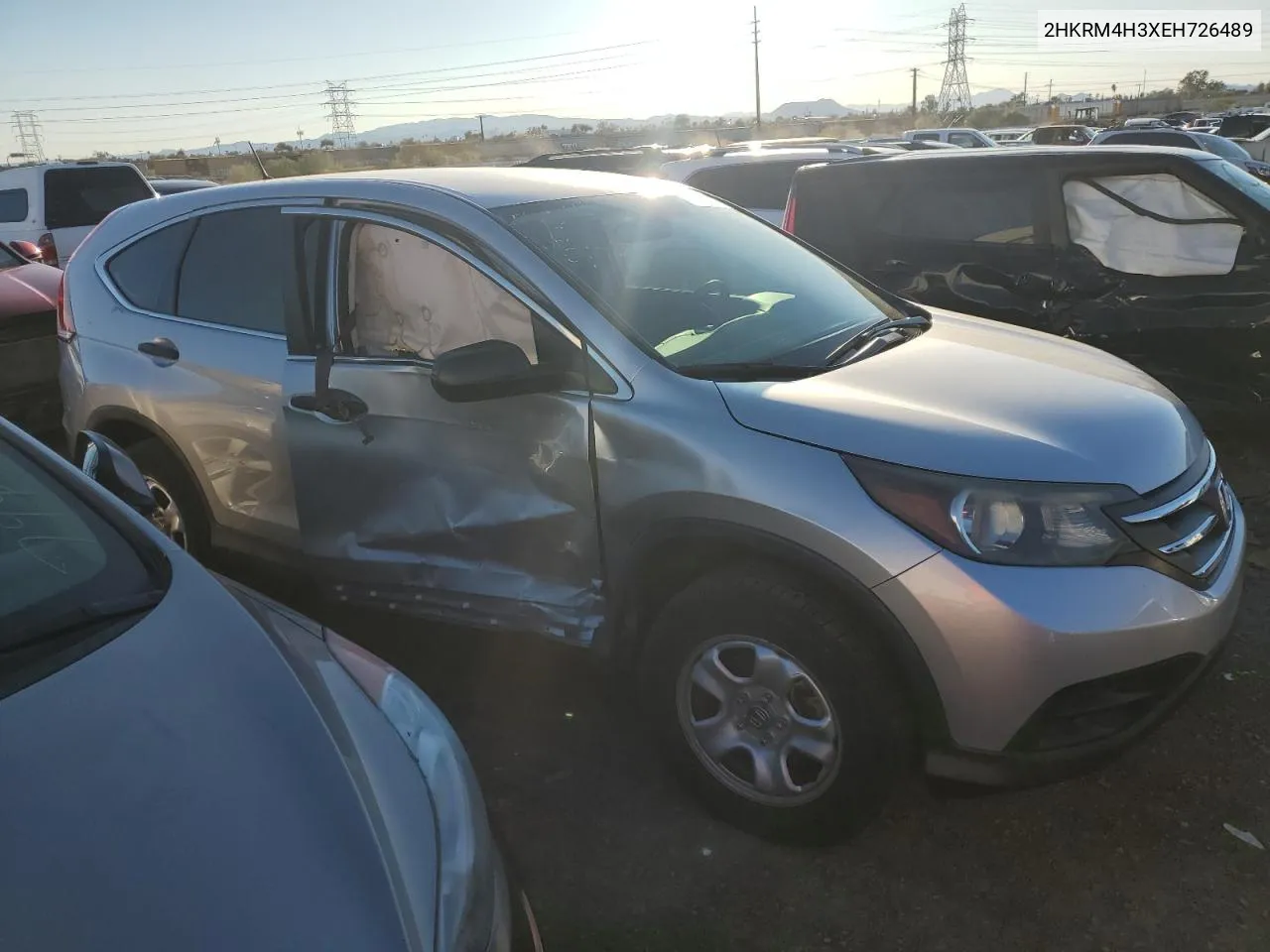 2014 Honda Cr-V Lx VIN: 2HKRM4H3XEH726489 Lot: 78904324