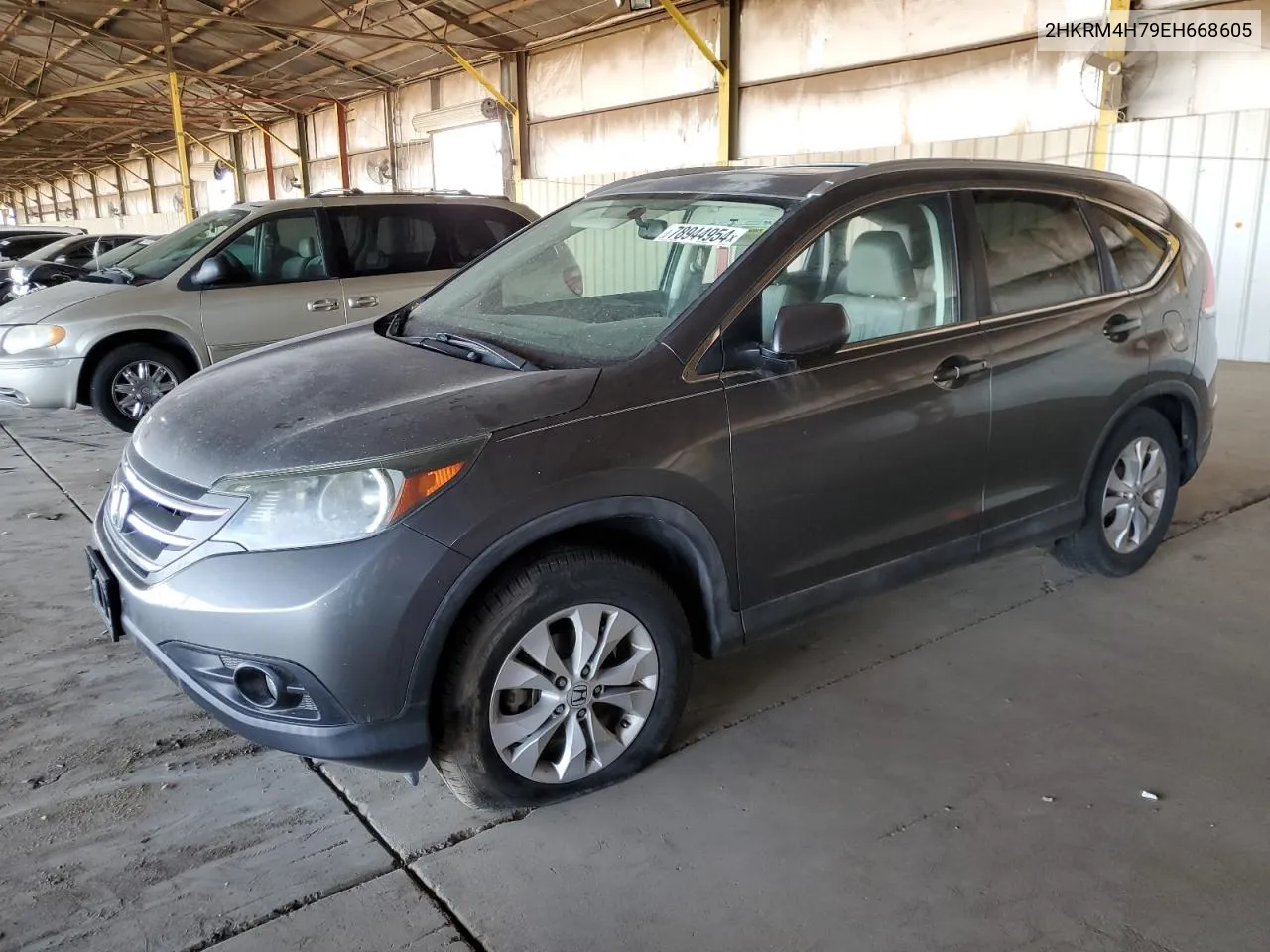 2014 Honda Cr-V Exl VIN: 2HKRM4H79EH668605 Lot: 78944954