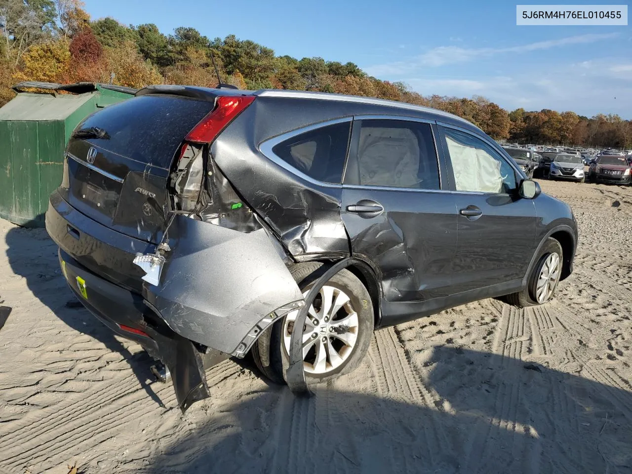 2014 Honda Cr-V Exl VIN: 5J6RM4H76EL010455 Lot: 78993164