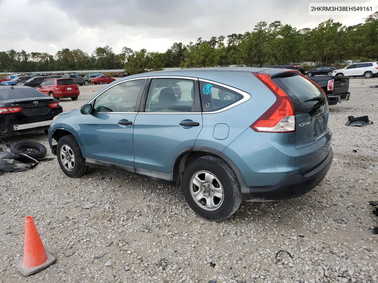 2014 Honda Cr-V Lx VIN: 2HKRM3H38EH549161 Lot: 79004614