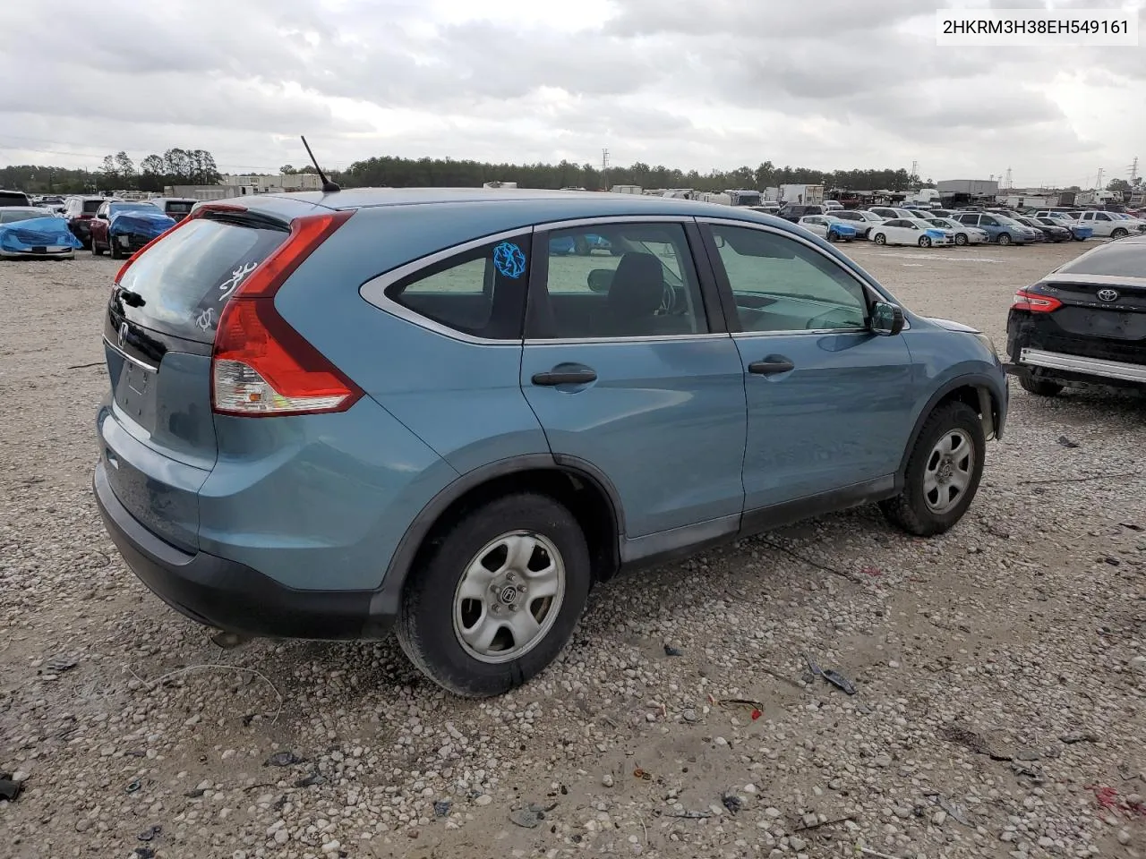 2014 Honda Cr-V Lx VIN: 2HKRM3H38EH549161 Lot: 79004614