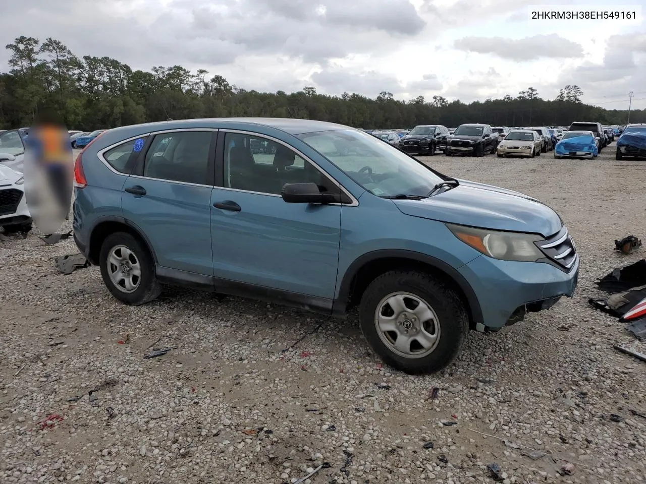 2014 Honda Cr-V Lx VIN: 2HKRM3H38EH549161 Lot: 79004614