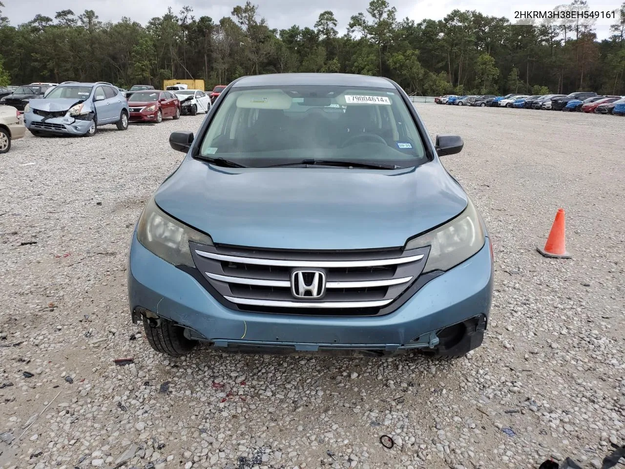 2014 Honda Cr-V Lx VIN: 2HKRM3H38EH549161 Lot: 79004614