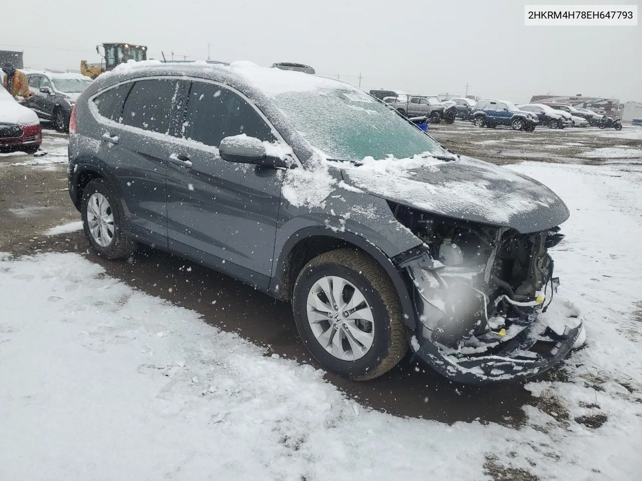 2014 Honda Cr-V Exl VIN: 2HKRM4H78EH647793 Lot: 79116854