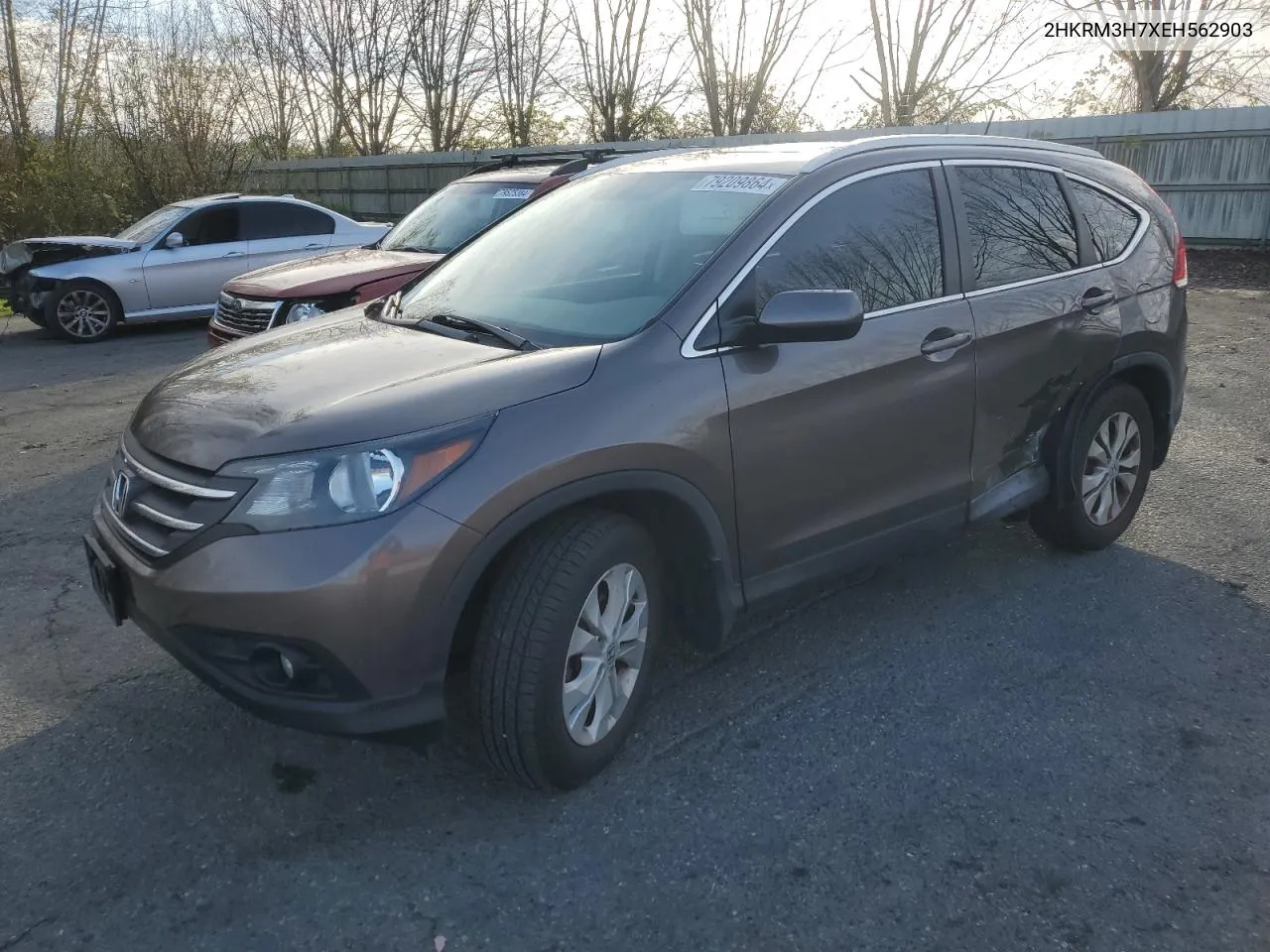 2014 Honda Cr-V Exl VIN: 2HKRM3H7XEH562903 Lot: 79209864