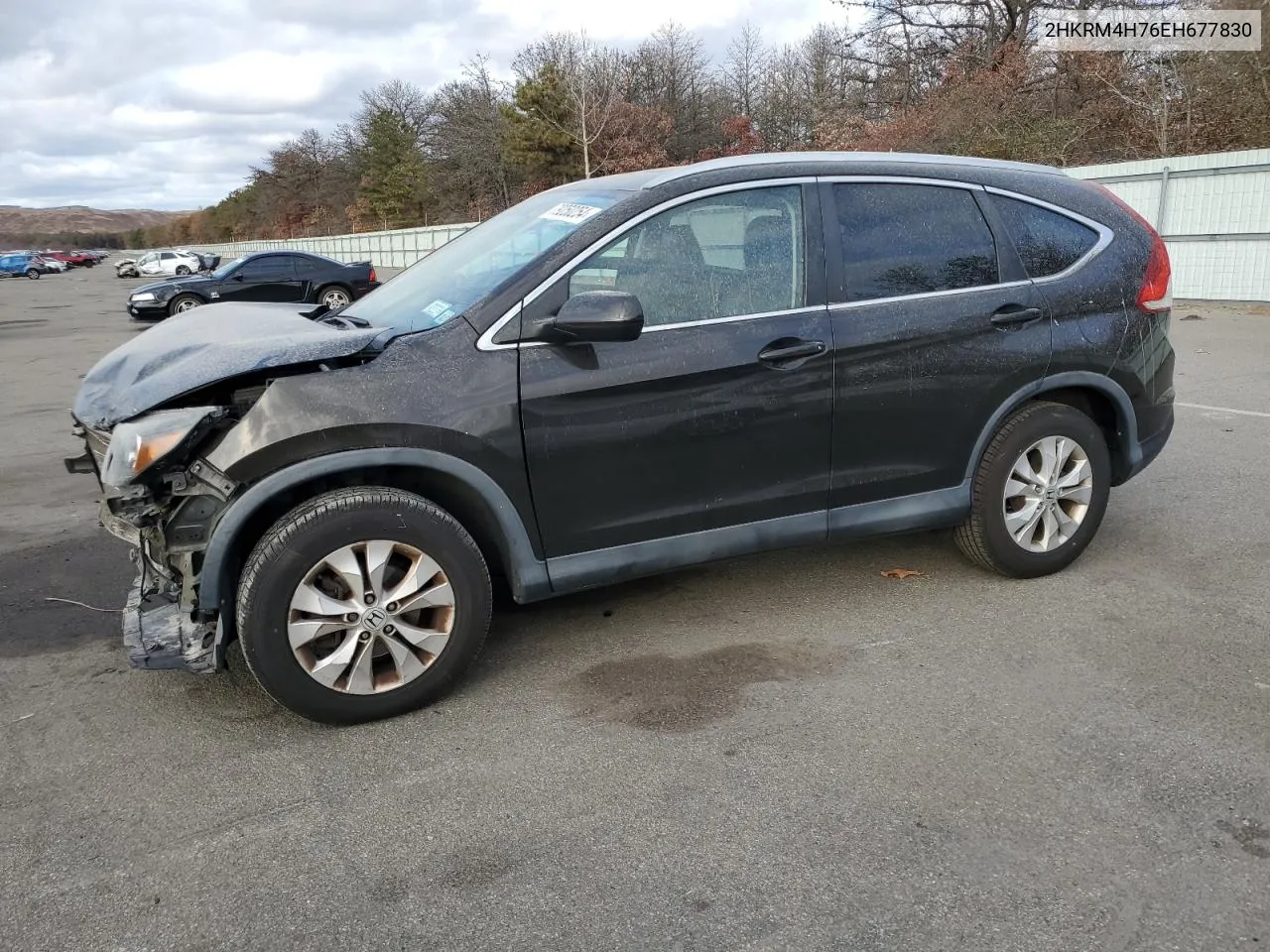 2014 Honda Cr-V Exl VIN: 2HKRM4H76EH677830 Lot: 79250254