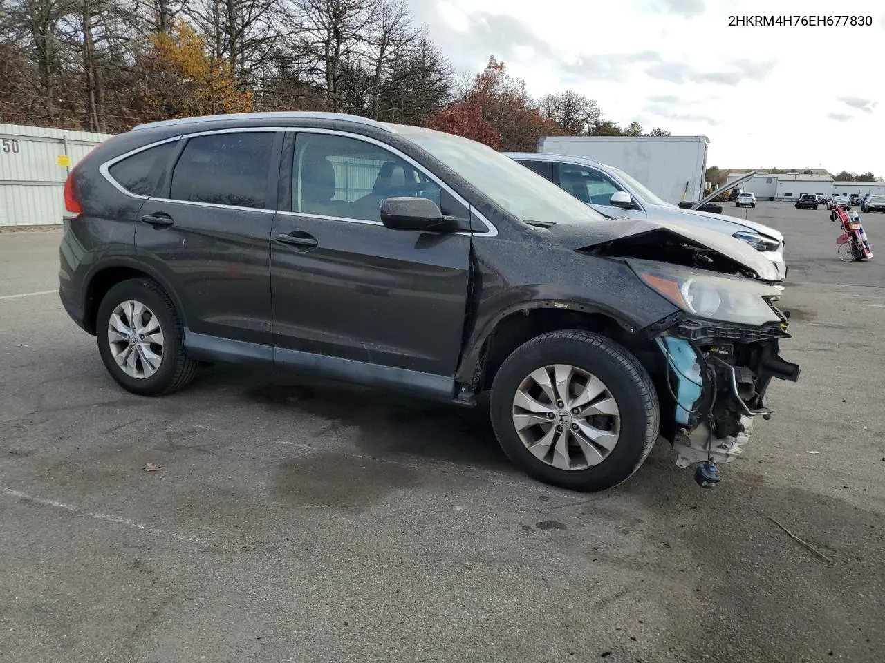 2014 Honda Cr-V Exl VIN: 2HKRM4H76EH677830 Lot: 79250254