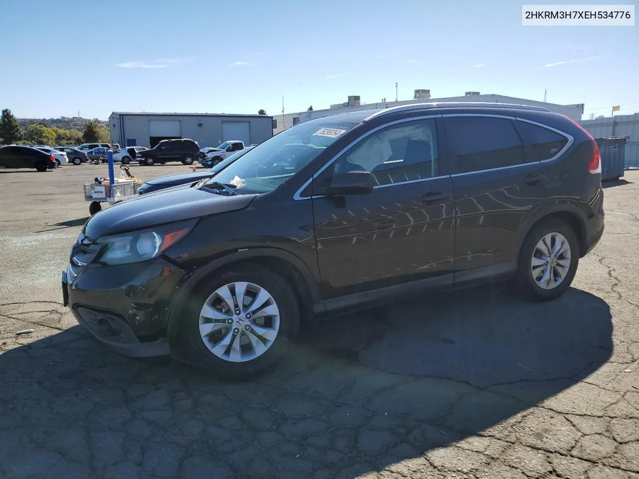 2014 Honda Cr-V Exl VIN: 2HKRM3H7XEH534776 Lot: 79299284