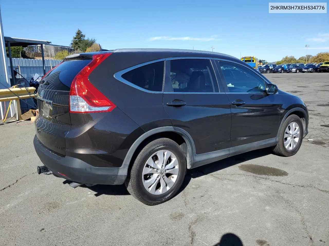 2014 Honda Cr-V Exl VIN: 2HKRM3H7XEH534776 Lot: 79299284