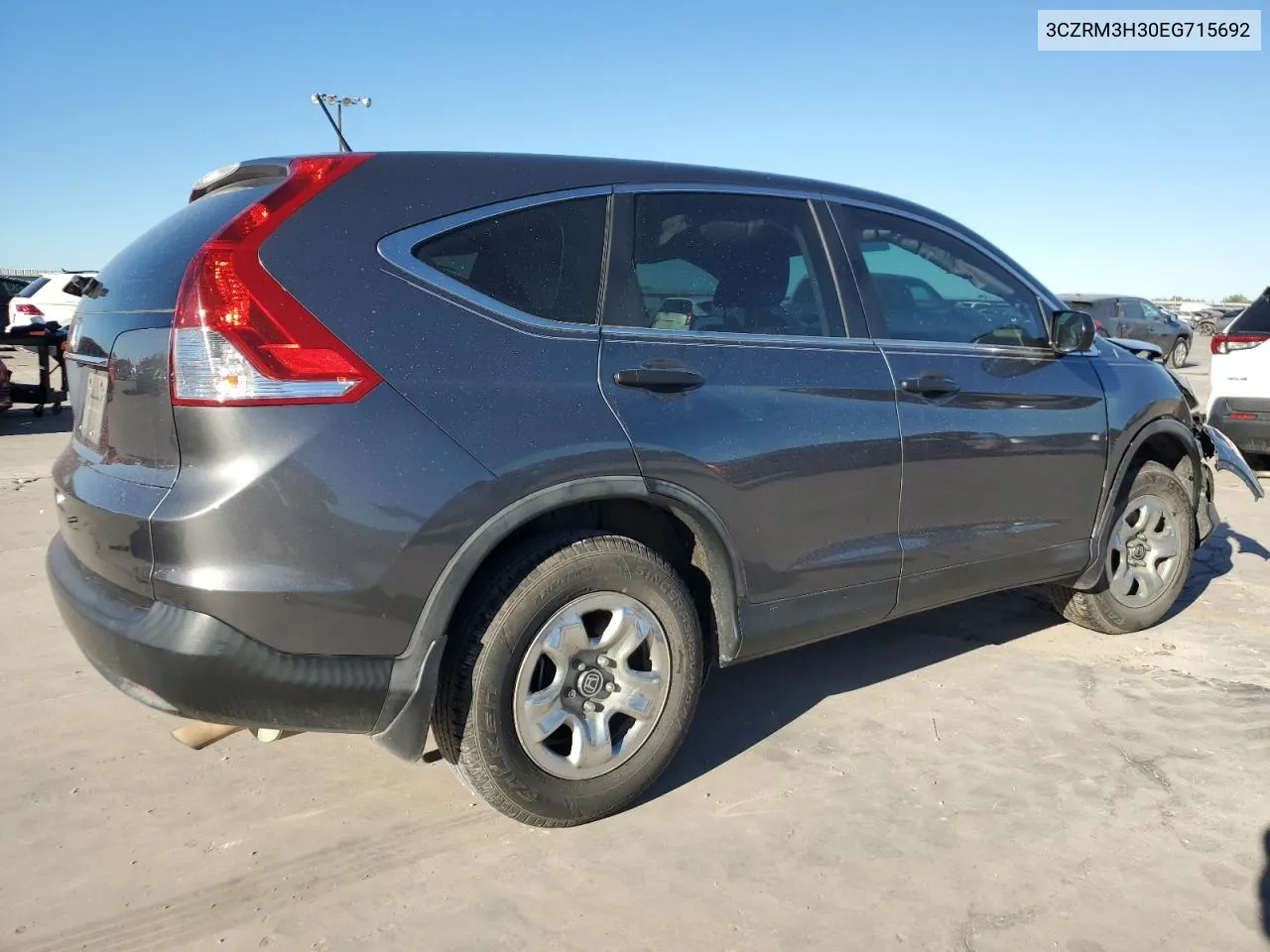 2014 Honda Cr-V Lx VIN: 3CZRM3H30EG715692 Lot: 79444634