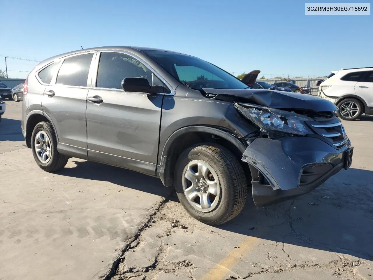 2014 Honda Cr-V Lx VIN: 3CZRM3H30EG715692 Lot: 79444634