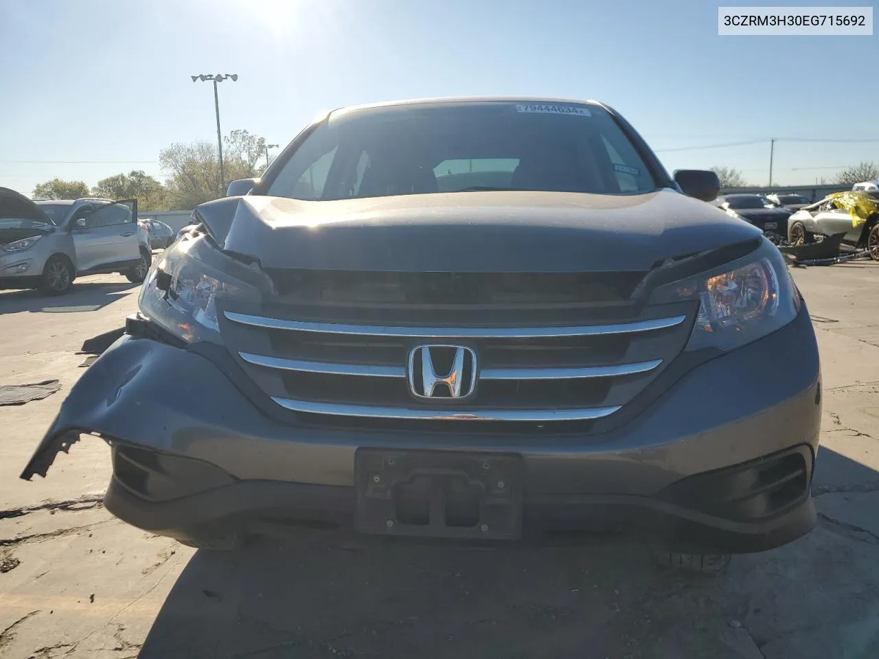 2014 Honda Cr-V Lx VIN: 3CZRM3H30EG715692 Lot: 79444634