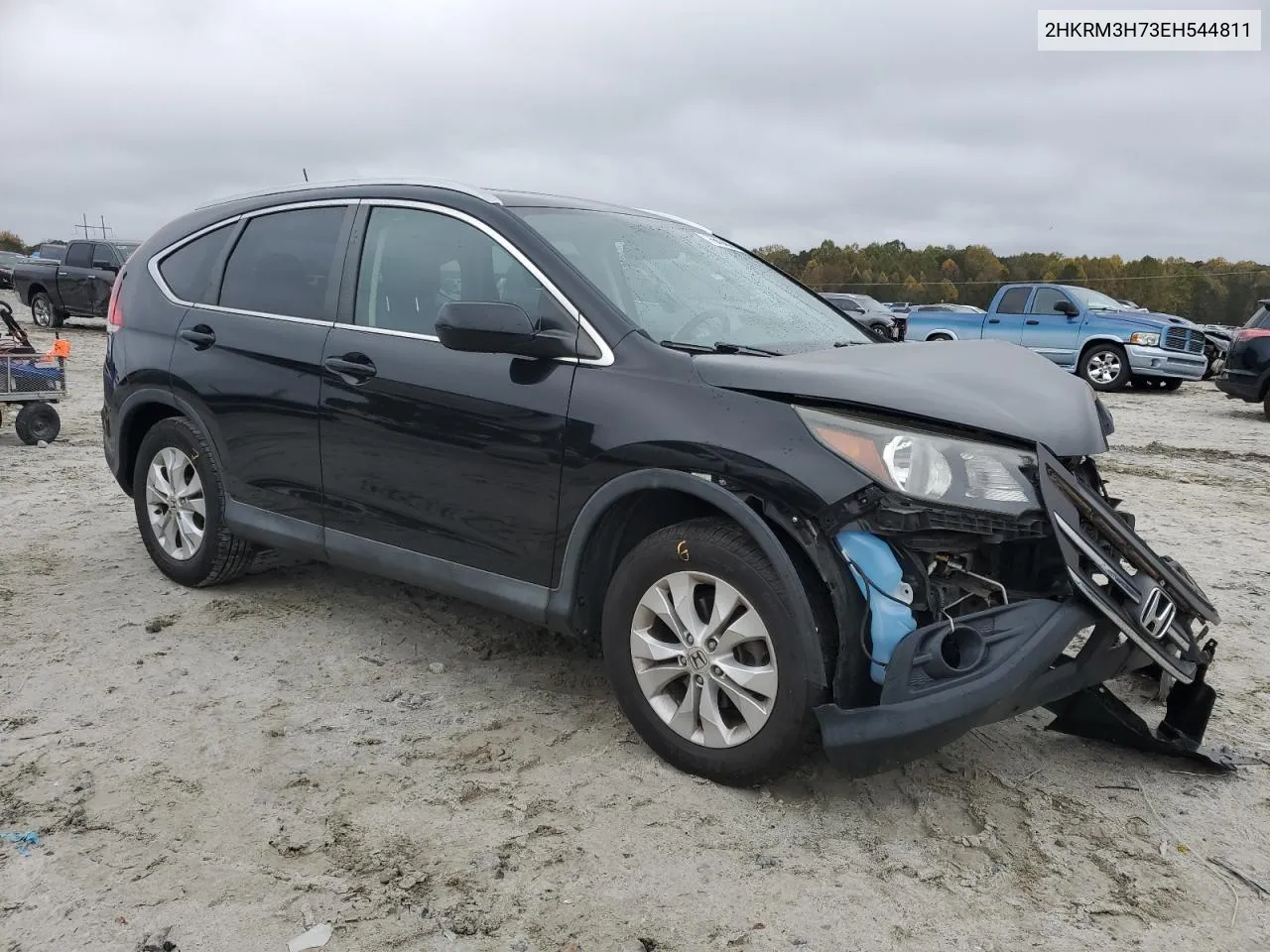 2014 Honda Cr-V Exl VIN: 2HKRM3H73EH544811 Lot: 79464864