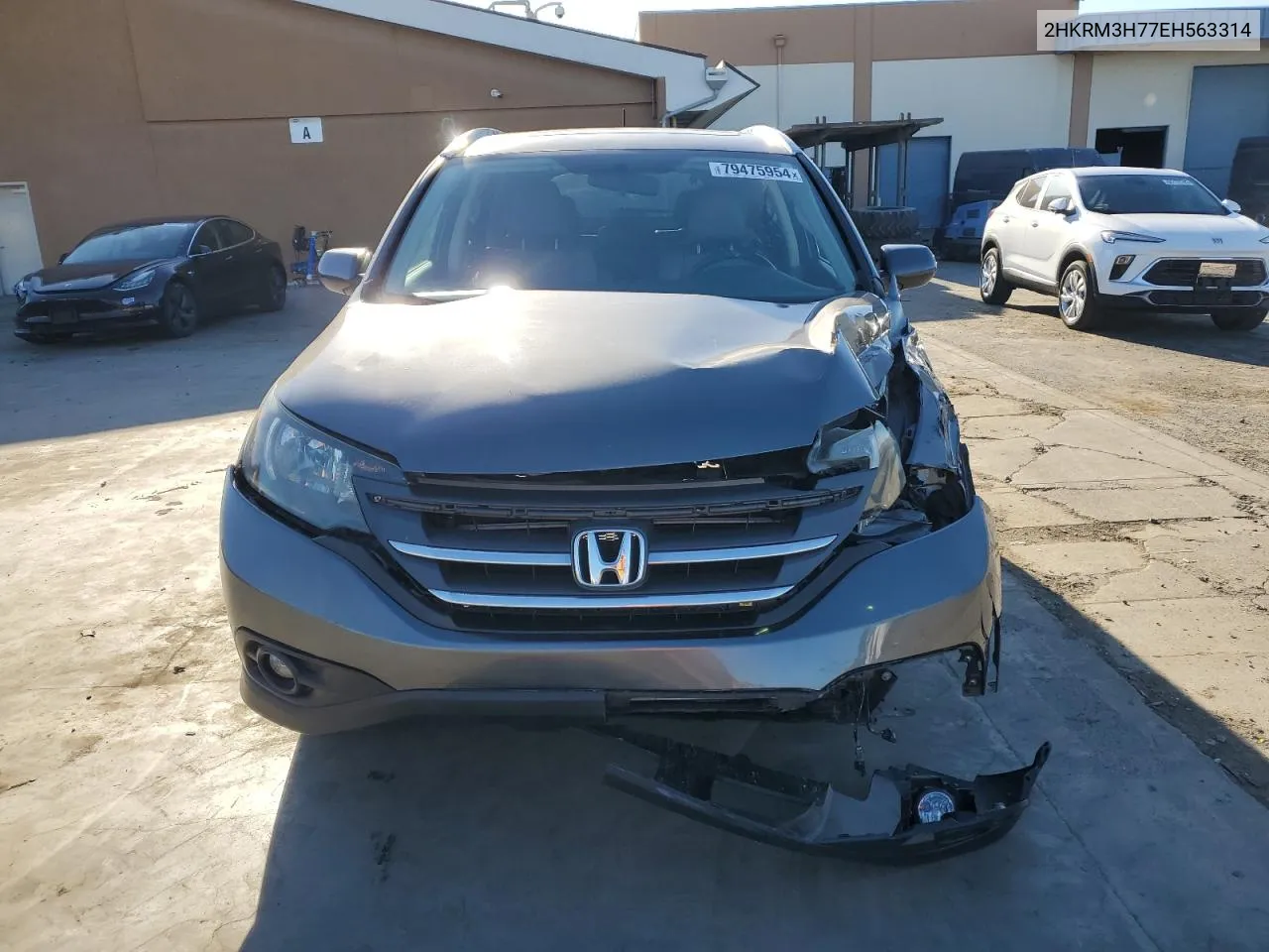 2014 Honda Cr-V Exl VIN: 2HKRM3H77EH563314 Lot: 79475954