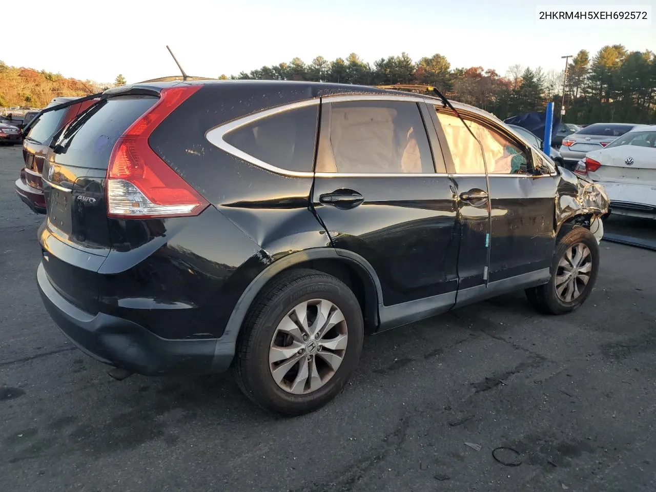 2014 Honda Cr-V Ex VIN: 2HKRM4H5XEH692572 Lot: 79758494