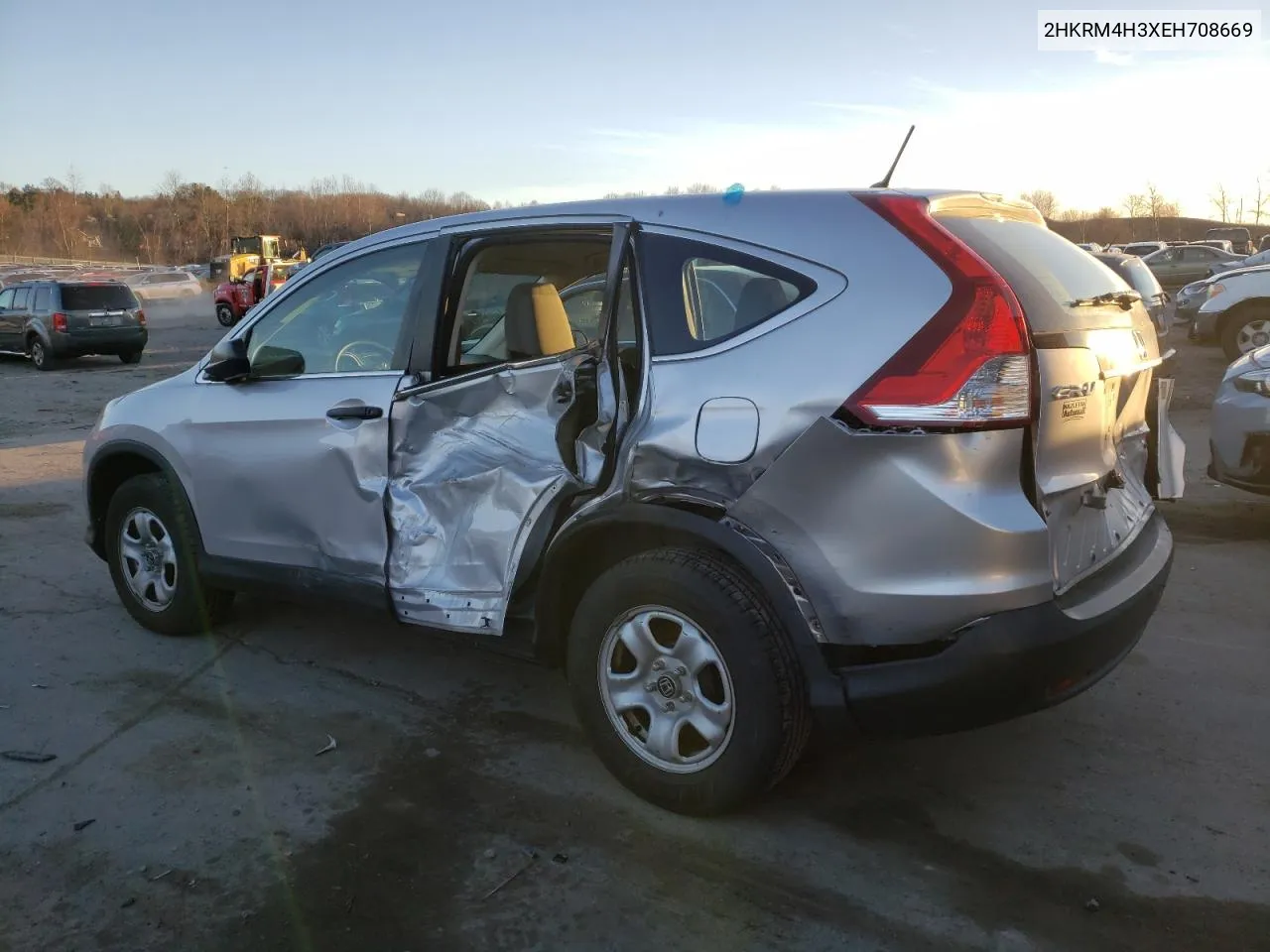 2HKRM4H3XEH708669 2014 Honda Cr-V Lx