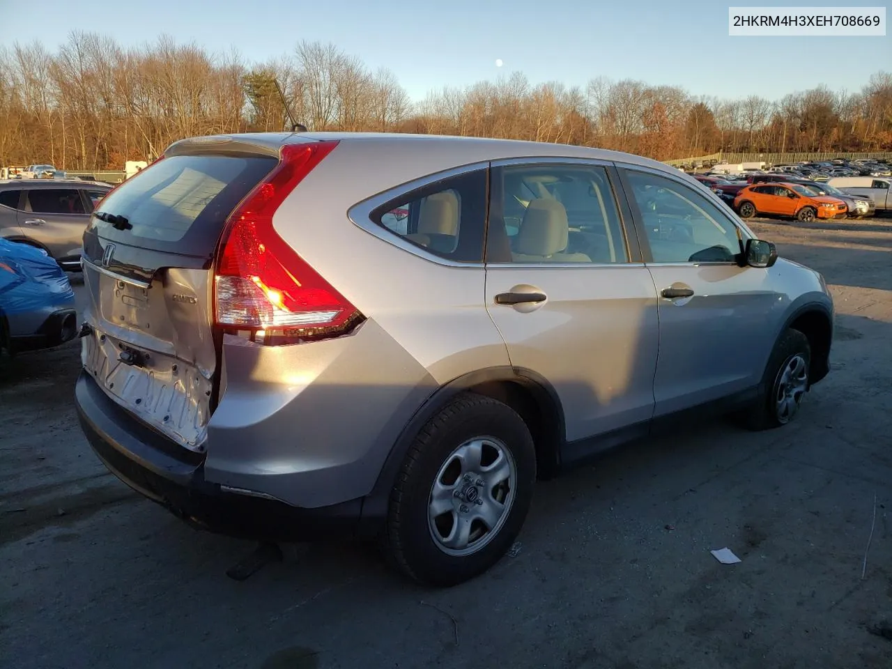 2HKRM4H3XEH708669 2014 Honda Cr-V Lx