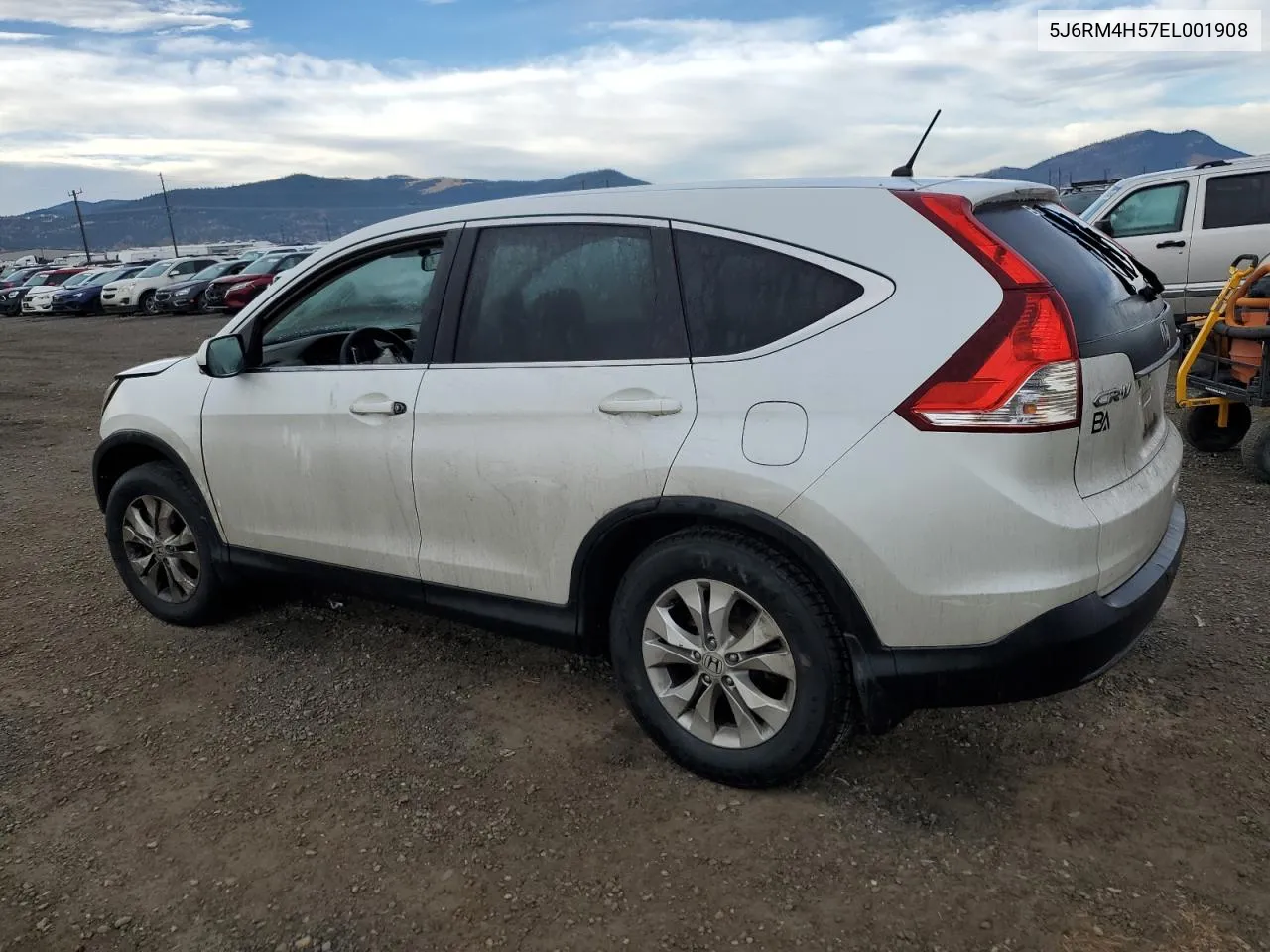 2014 Honda Cr-V Ex VIN: 5J6RM4H57EL001908 Lot: 80119184